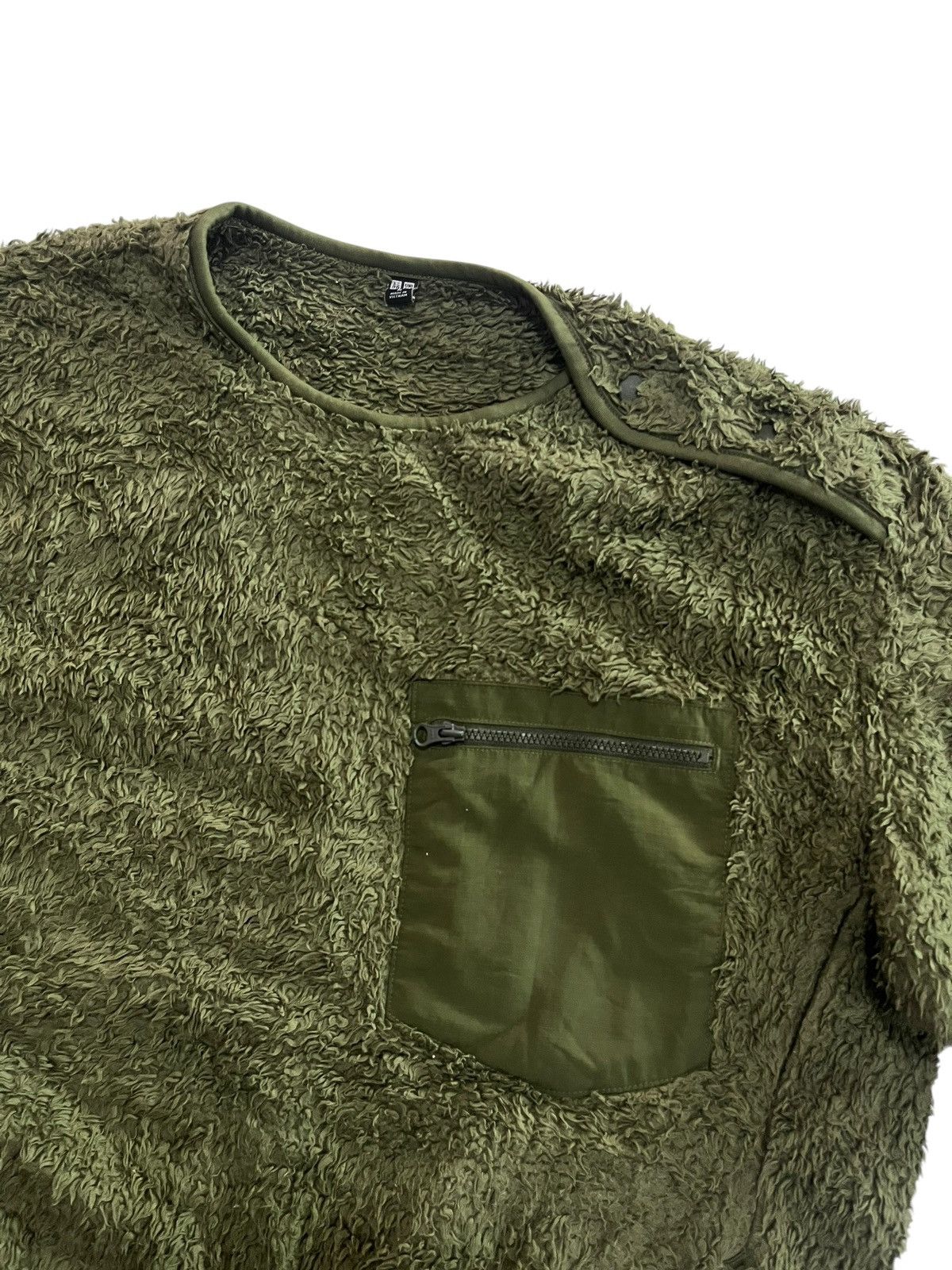 Japanese Brand × Uniqlo Uniqlo Fleece Lined Long Sleeve Shirt Size US M / EU 48-50 / 2 - 4 Thumbnail