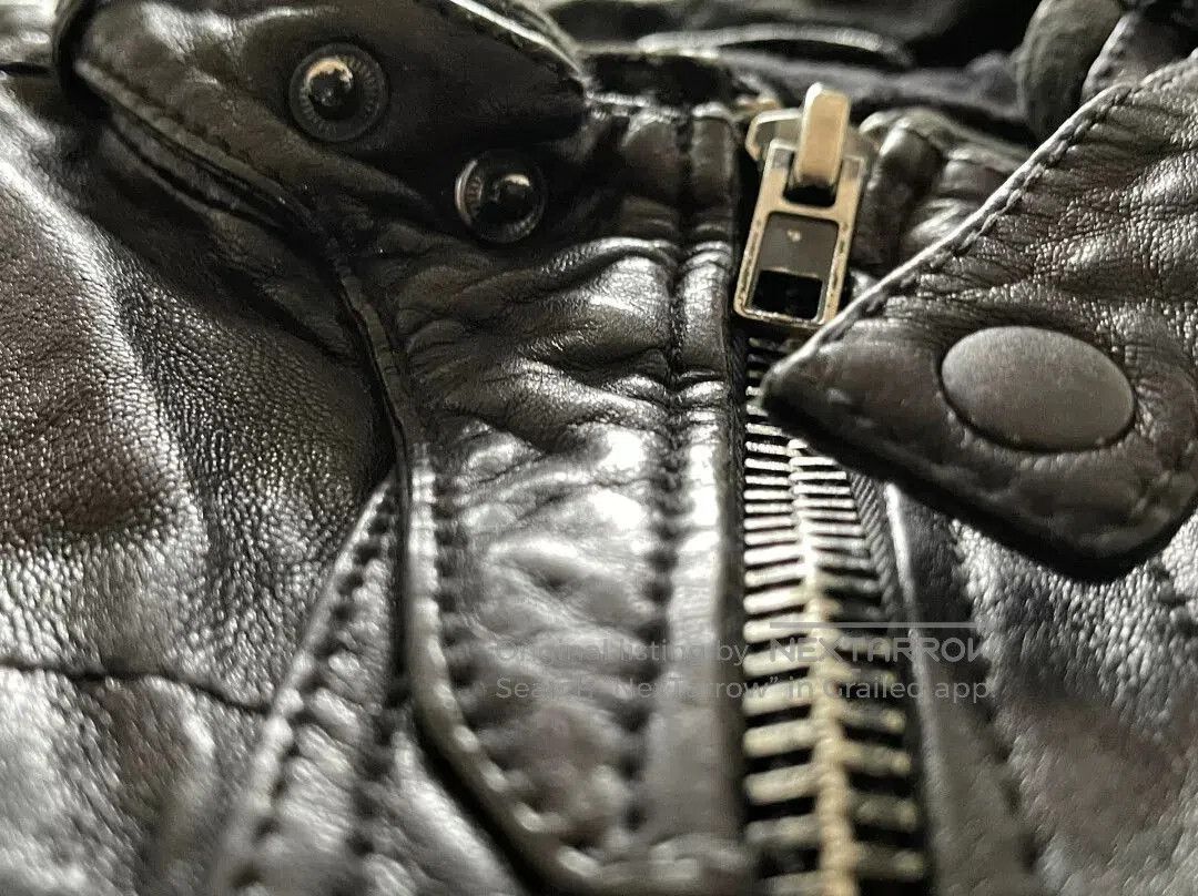 Allsaints All Saints Vintage Discontinued Leather Jacket. Size US M / EU 48-50 / 2 - 9 Thumbnail