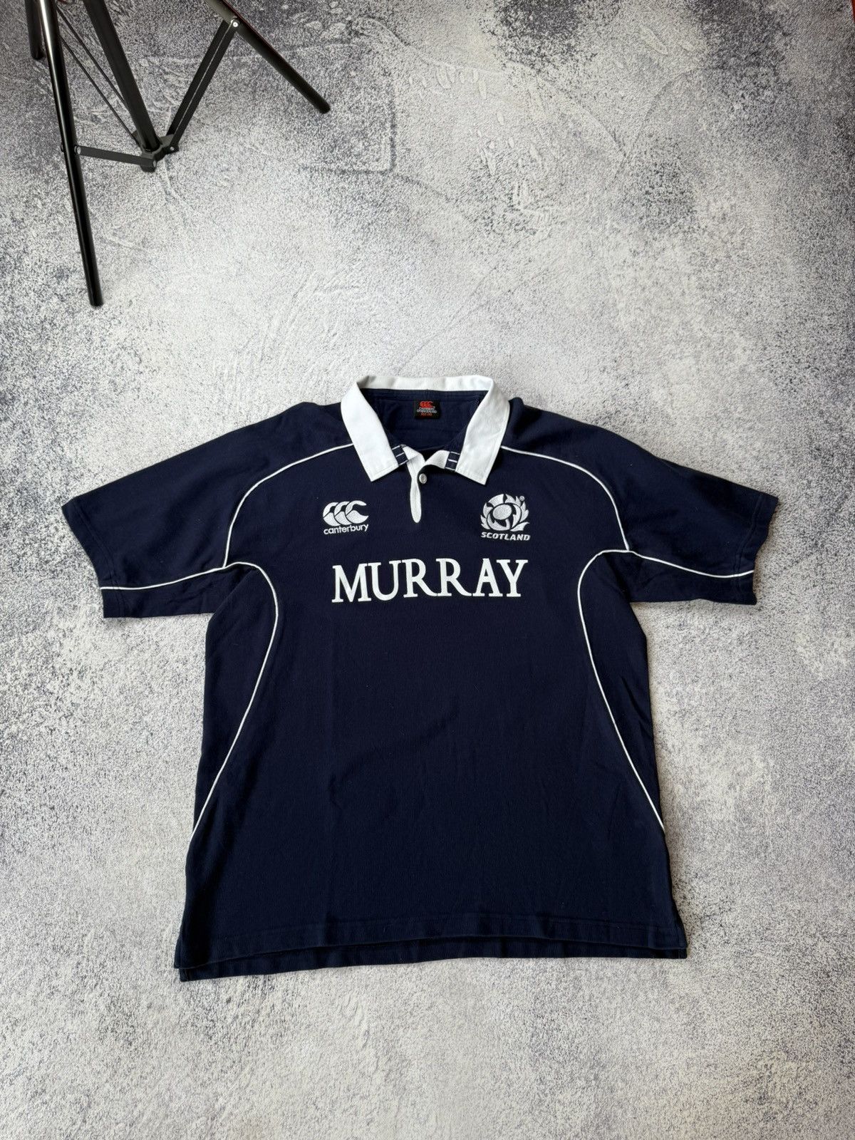 Rugby Ralph Lauren Scotland Rugby Shirt Men's Canterbury 2009 Home Jersey Size US XXL / EU 58 / 5 - 1 Thumbnail