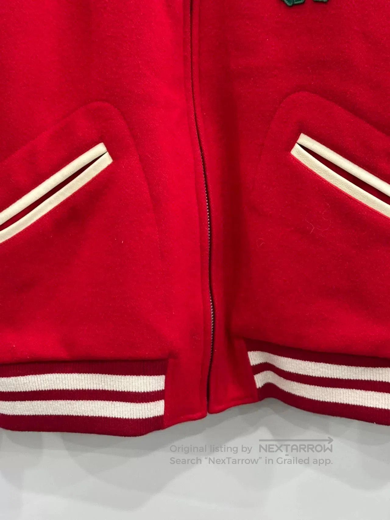 Gucci gucci wool baseball jacket with cat design. Size US L / EU 52-54 / 3 - 4 Thumbnail