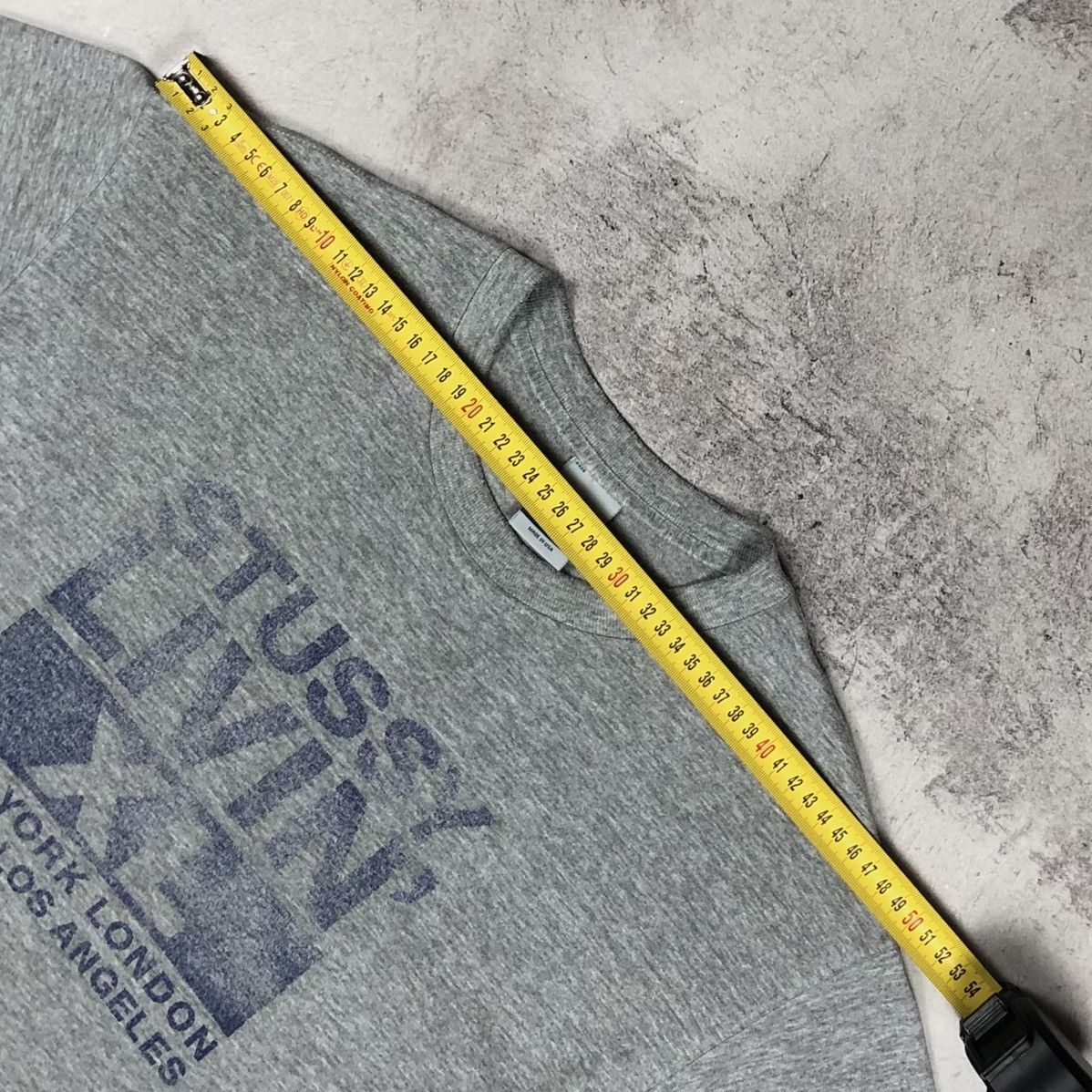Stussy Vintage Stussy USA Livin’ XL Single Stitch Tee Size US L / EU 52-54 / 3 - 24 Thumbnail