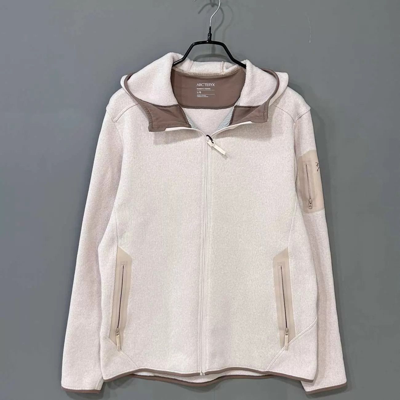 Arc'teryx Arc'Teryx fleece sleeve logo jacket light pink L Size L / US 10 / IT 46 - 1 Thumbnail