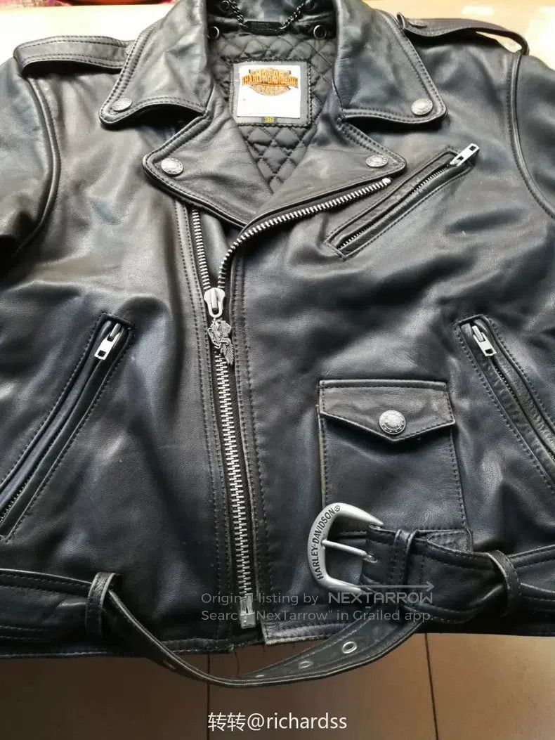 Schott Schott Wisen cable-stayed locomotive cowhide jacket Size US M / EU 48-50 / 2 - 9 Thumbnail