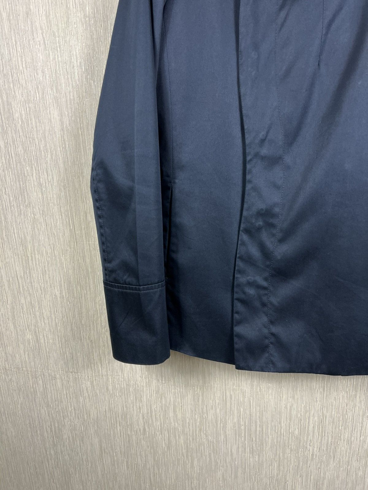 Emporio Armani Emporio Armani BlueLine asymmetrical cut jacket clips blazer Size US M / EU 48-50 / 2 - 6 Thumbnail