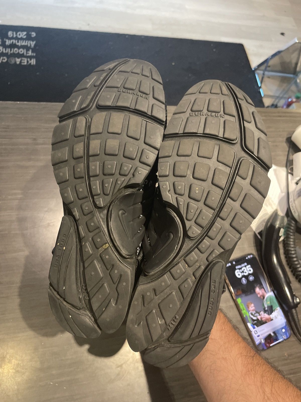 Nike × Off-White Nike x off white presto black Size US 8 / EU 41 - 7 Thumbnail