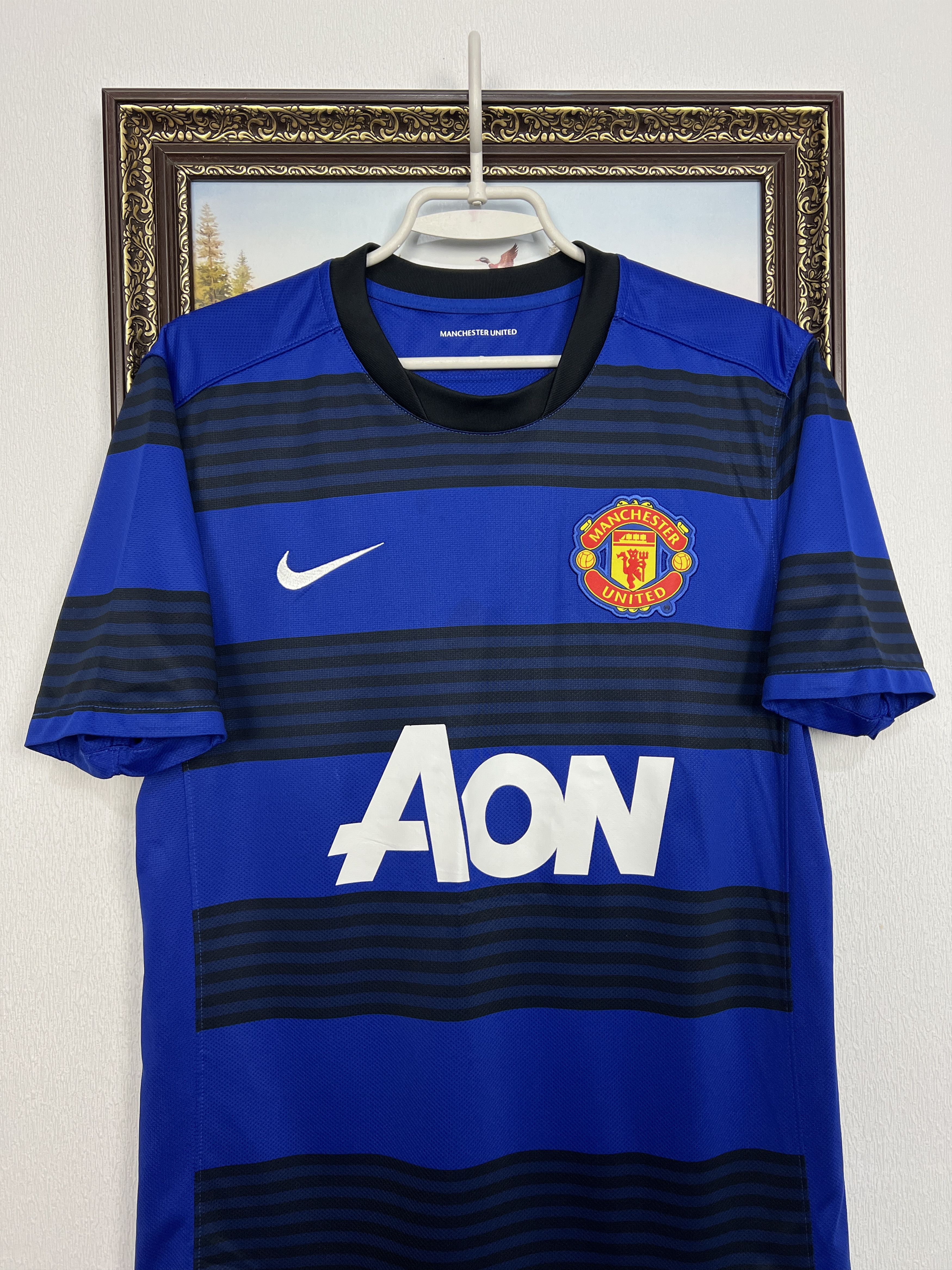 Nike Manchester United Away football shirt Soccer Jersey Trikot Size US M / EU 48-50 / 2 - 2 Thumbnail