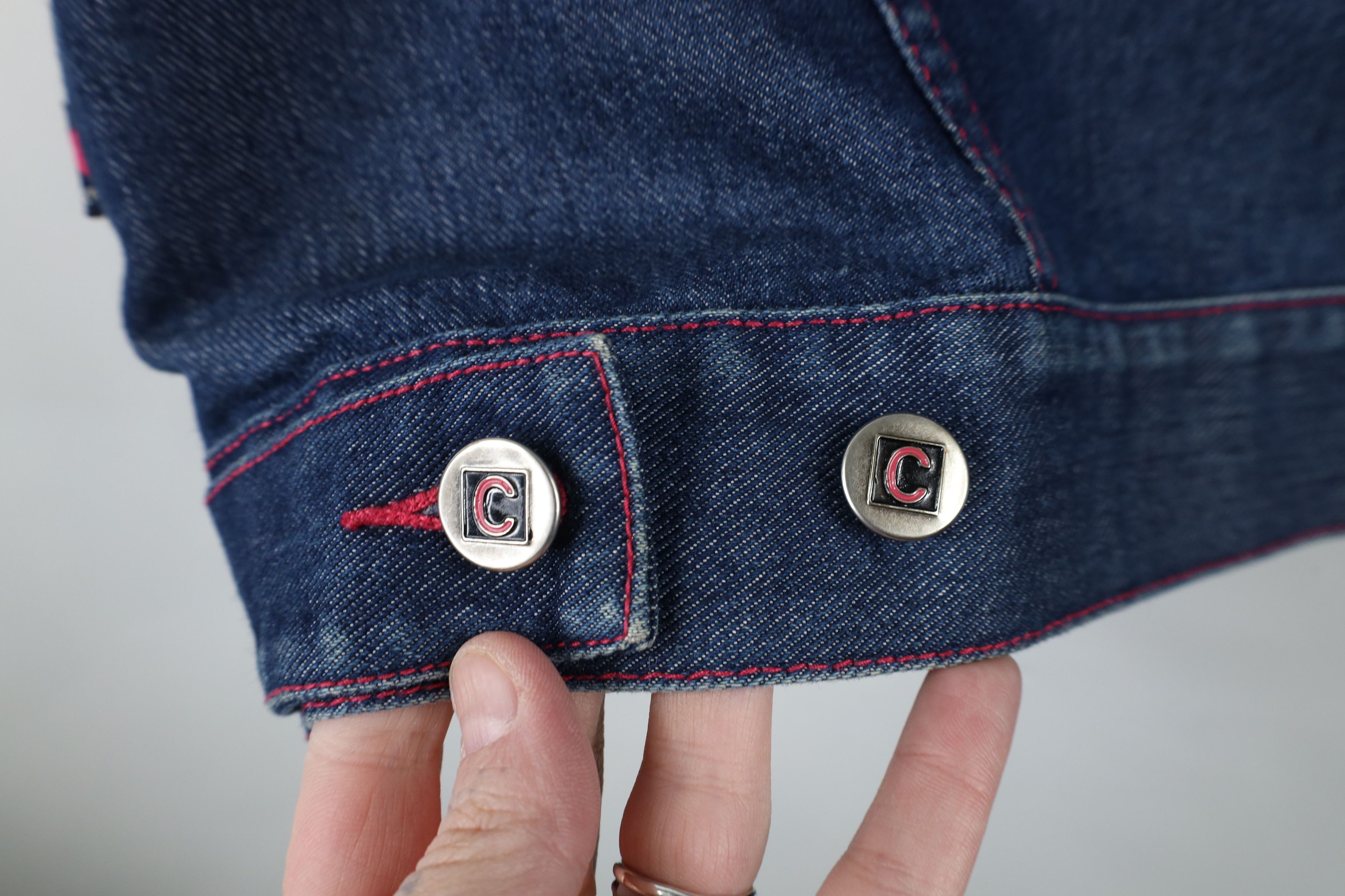 Vintage Vintage 90s Y2K Streetwear Baggy Denim Jean Trucker Jacket Size 3XL / US 20-22 - 13 Thumbnail