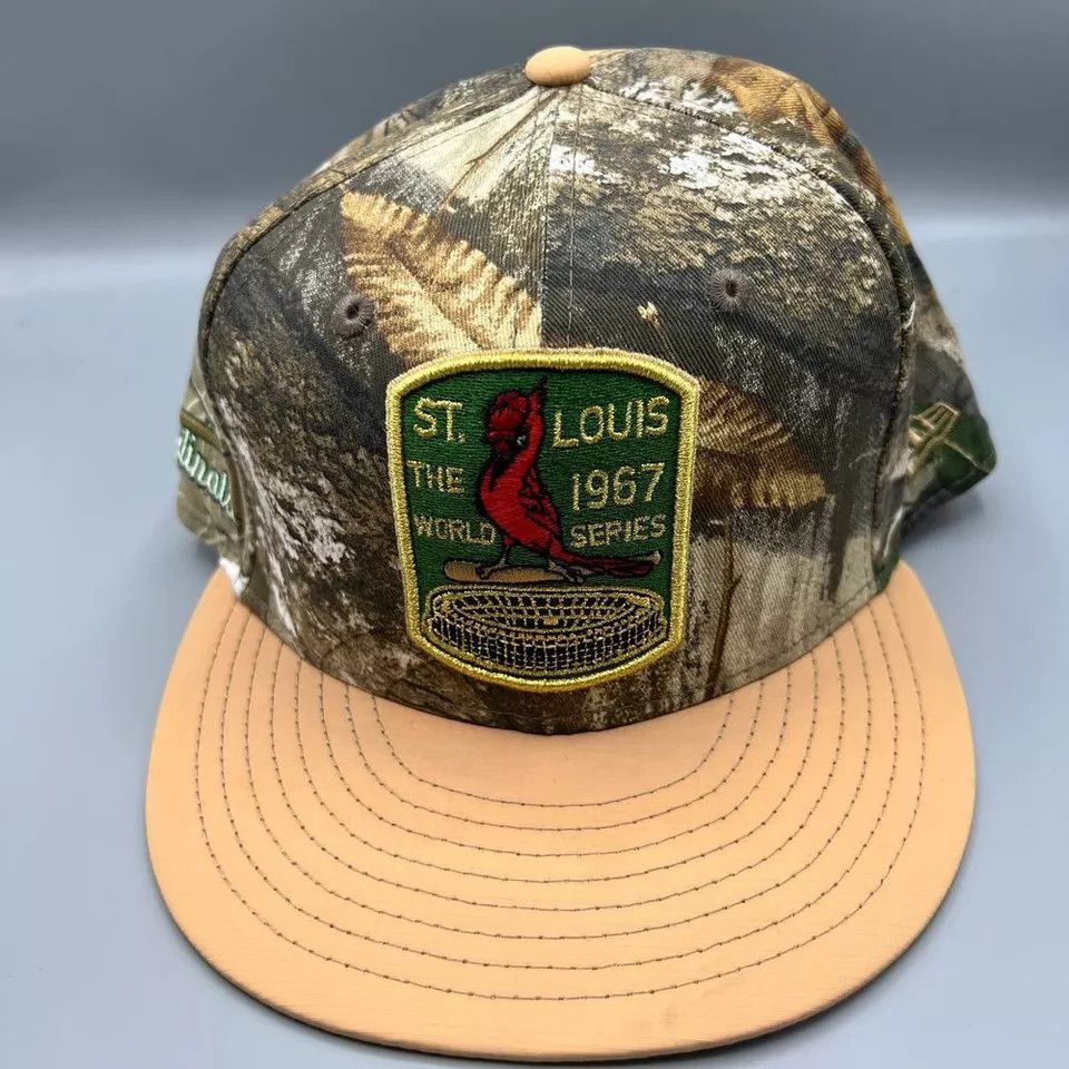 New Era St. Louis Cardinals Hat Men 7 1/2 Realtree Fitted Cap Size ONE SIZE - 2 Thumbnail