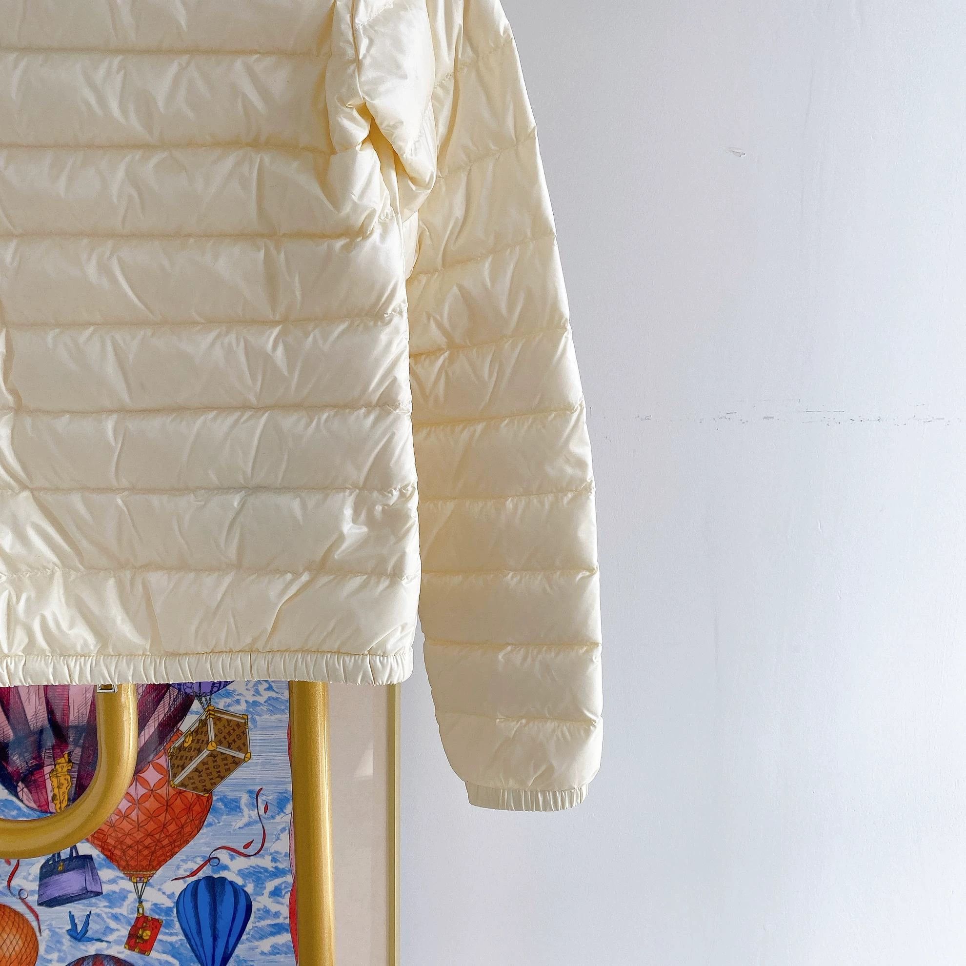Moncler Moncler Beige Lightweight Puffer 0 Size XS / US 0-2 / IT 36-38 - 6 Thumbnail
