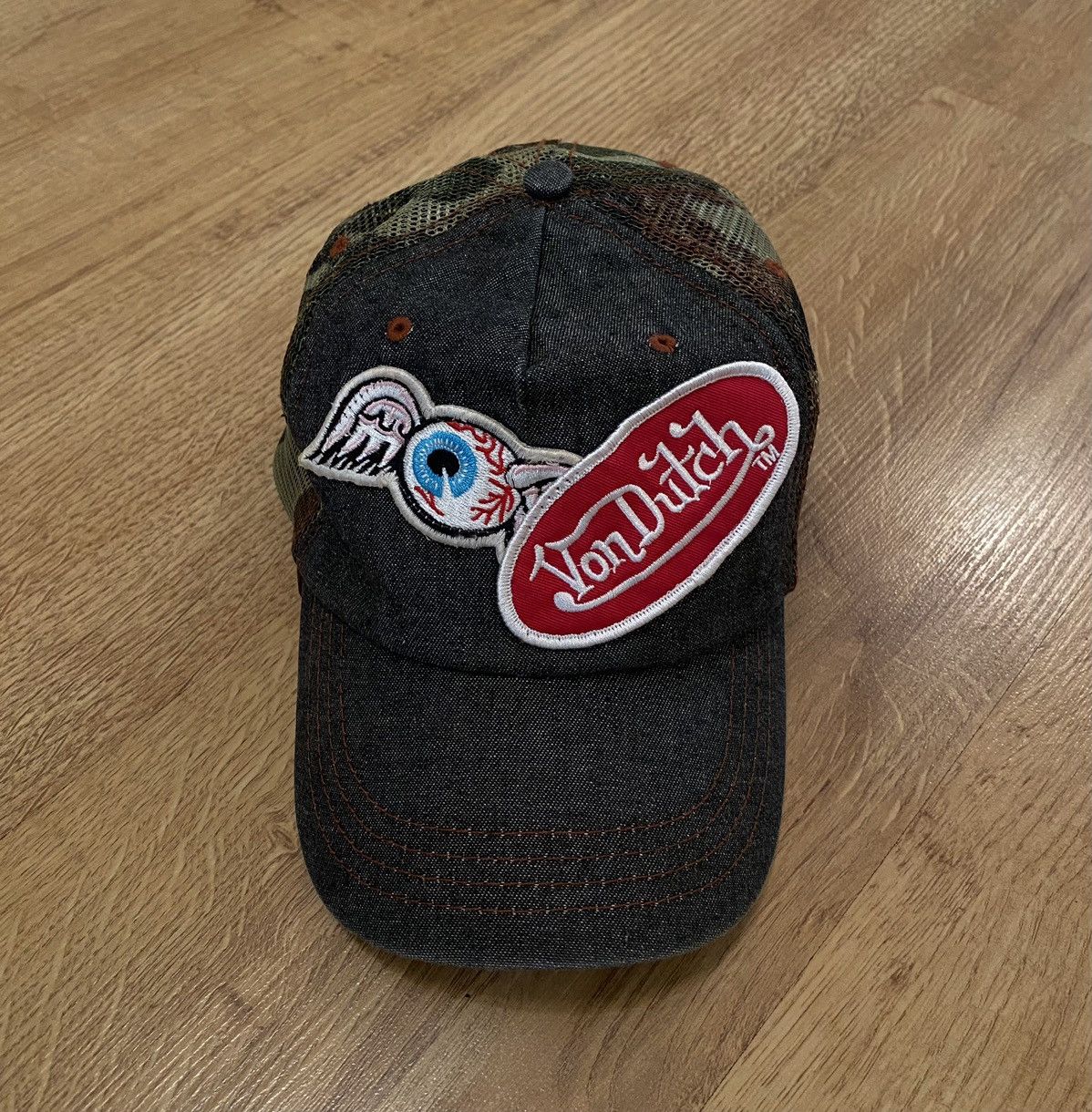 Von Dutch Von Dutch Big Logo Trucker Cap x Vintage Size ONE SIZE - 2 Thumbnail