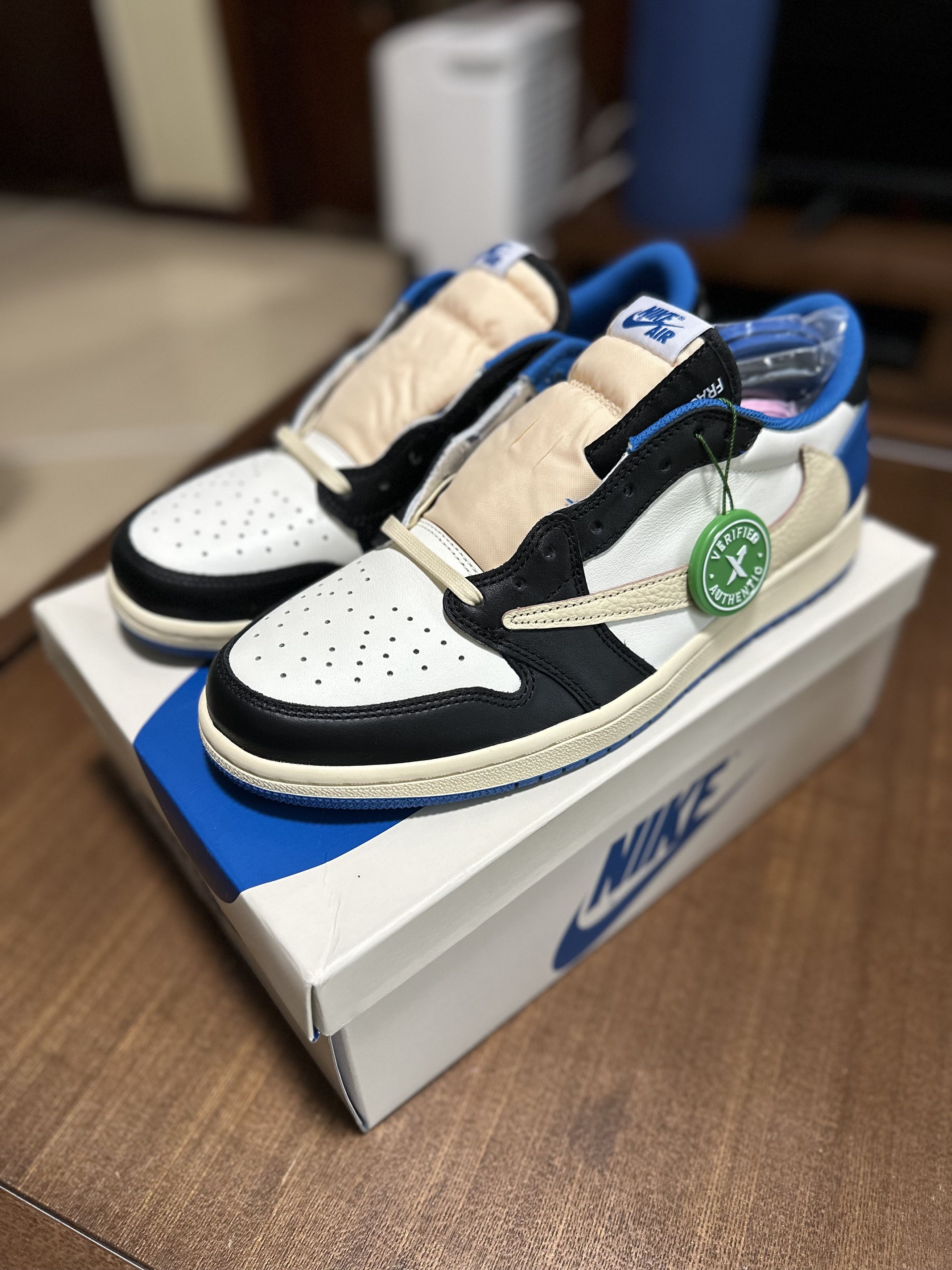 Bape Travis Scott Jordan 1 Low | Grailed