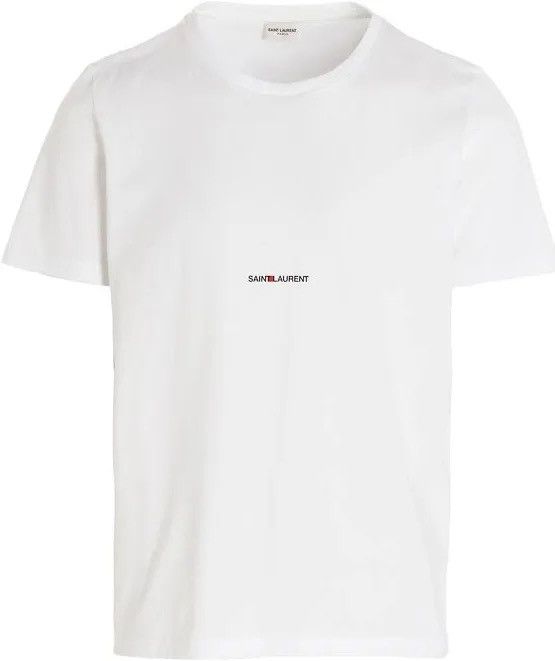 Saint Laurent Paris × Yves Saint Laurent Saint Laurent White Classic Logo “Rive Gauche” L Retail $550 Size US L / EU 52-54 / 3 - 2 Thumbnail