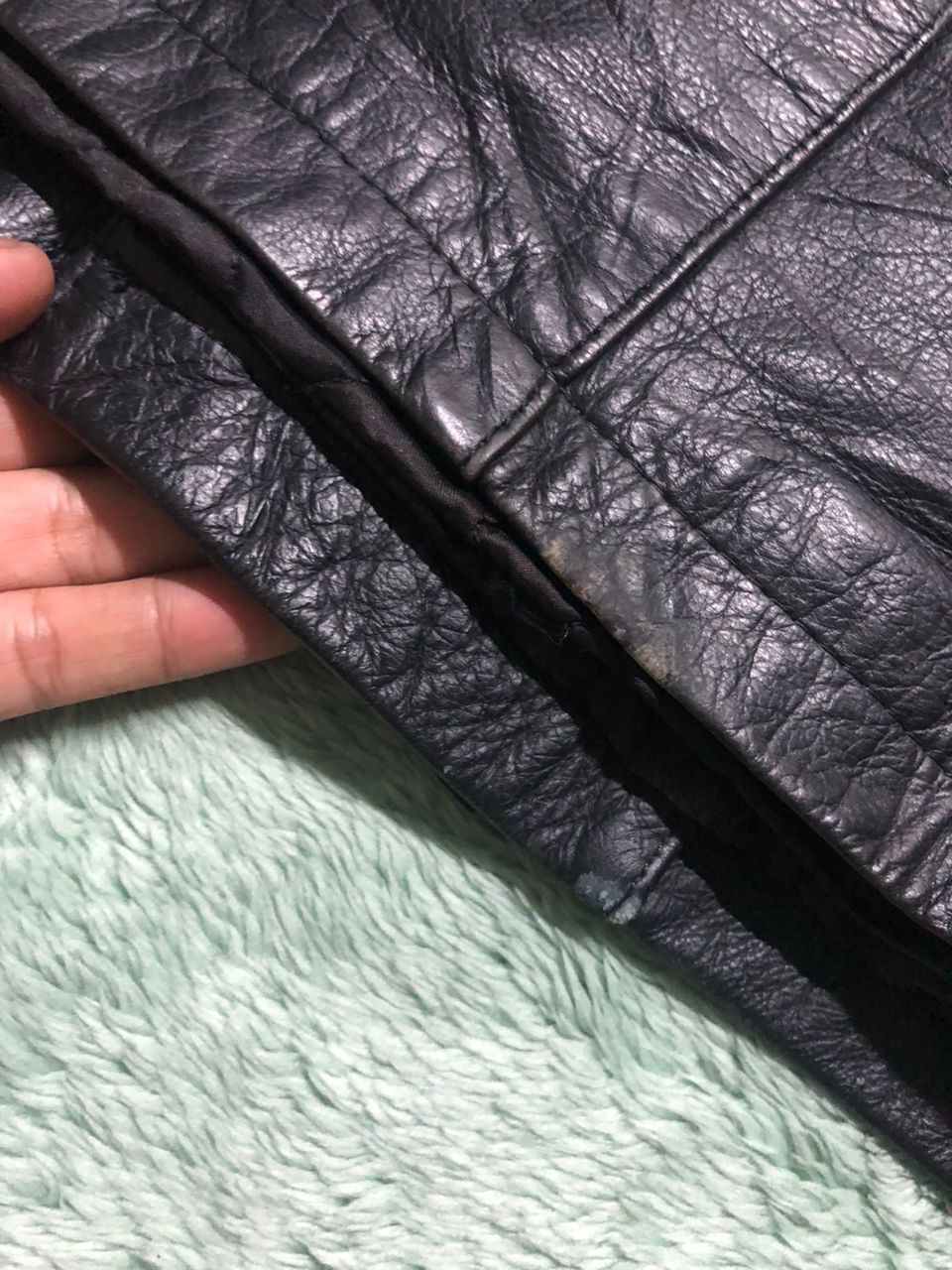 Issey Miyake VTG PARACHUTE CARGO COWHIDE LEATHER JACKET D HOMME AHOMME Size US L / EU 52-54 / 3 - 17 Thumbnail