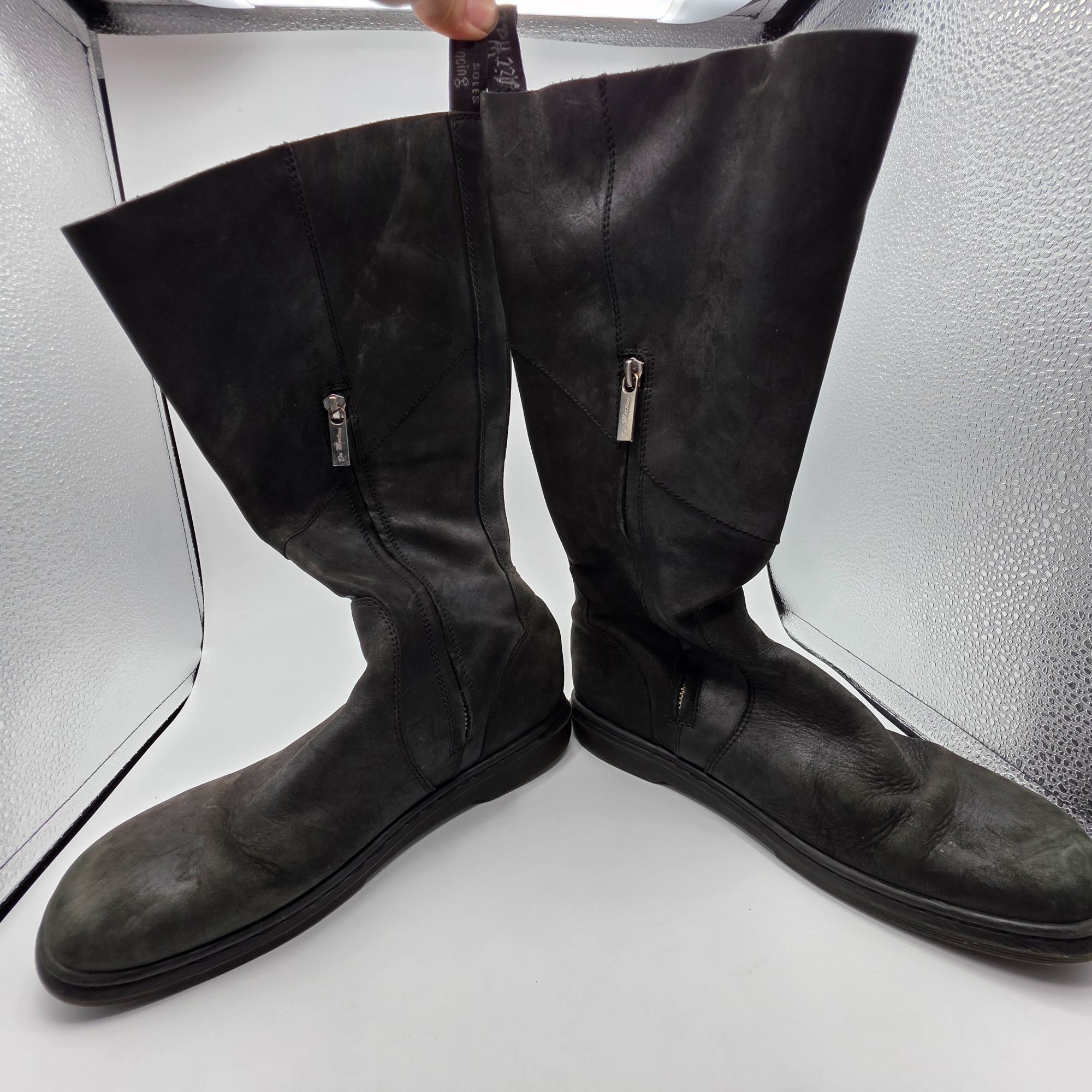 Dr. Martens Dr Martens Caite Womens Size 6 Black Mid Calf Soft Leather Z Size US 6 / IT 36 - 3 Thumbnail