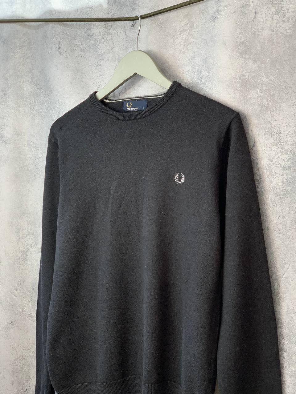 Fred Perry Fred Perry Merino Wool Sweater Pullover Jumper Sweatshirt Size US M / EU 48-50 / 2 - 4 Thumbnail