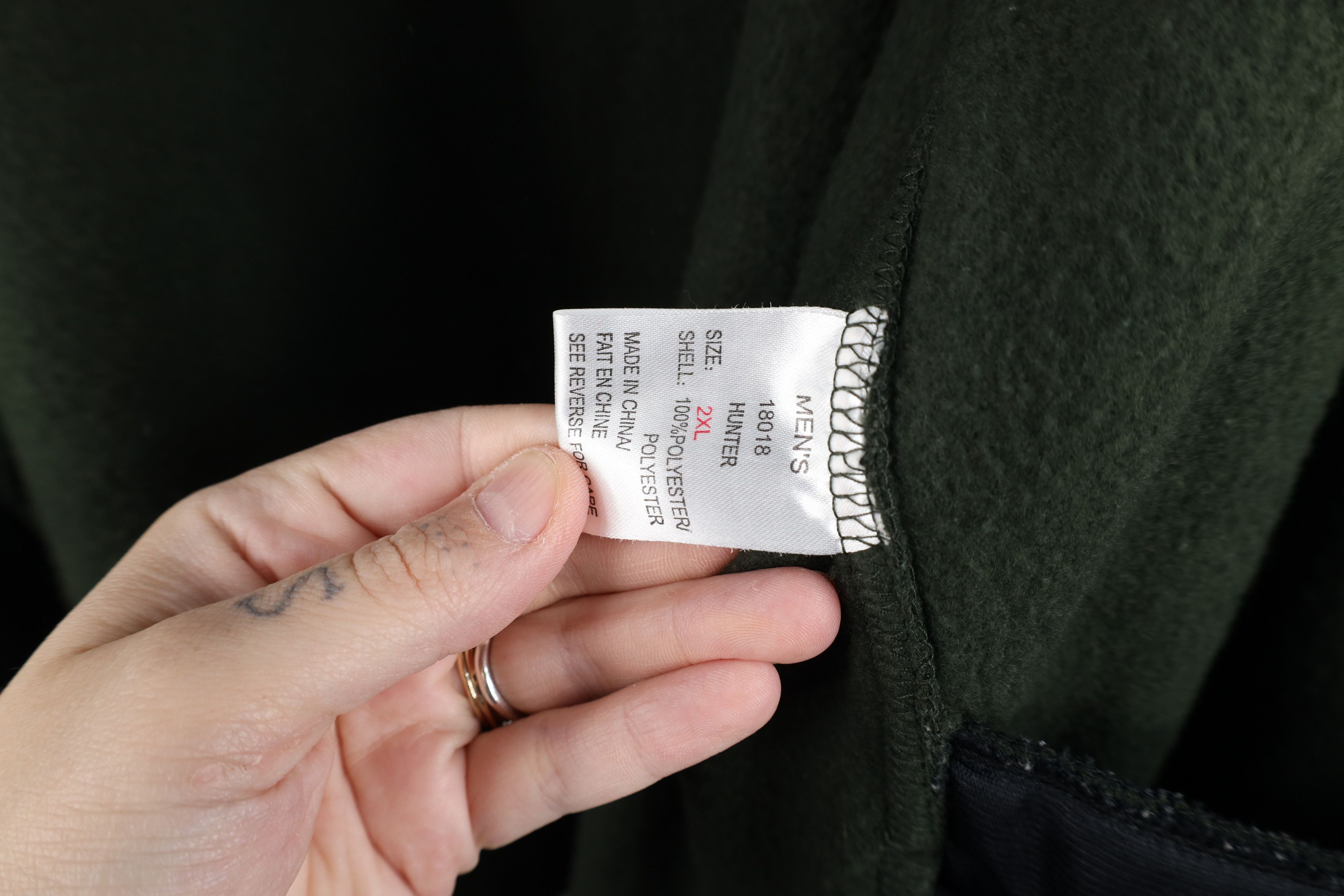Woolrich Woolen Mills Vintage 90s Woolrich Fleece Full Zip Fleece Vest Jacket Size US XXL / EU 58 / 5 - 10 Thumbnail