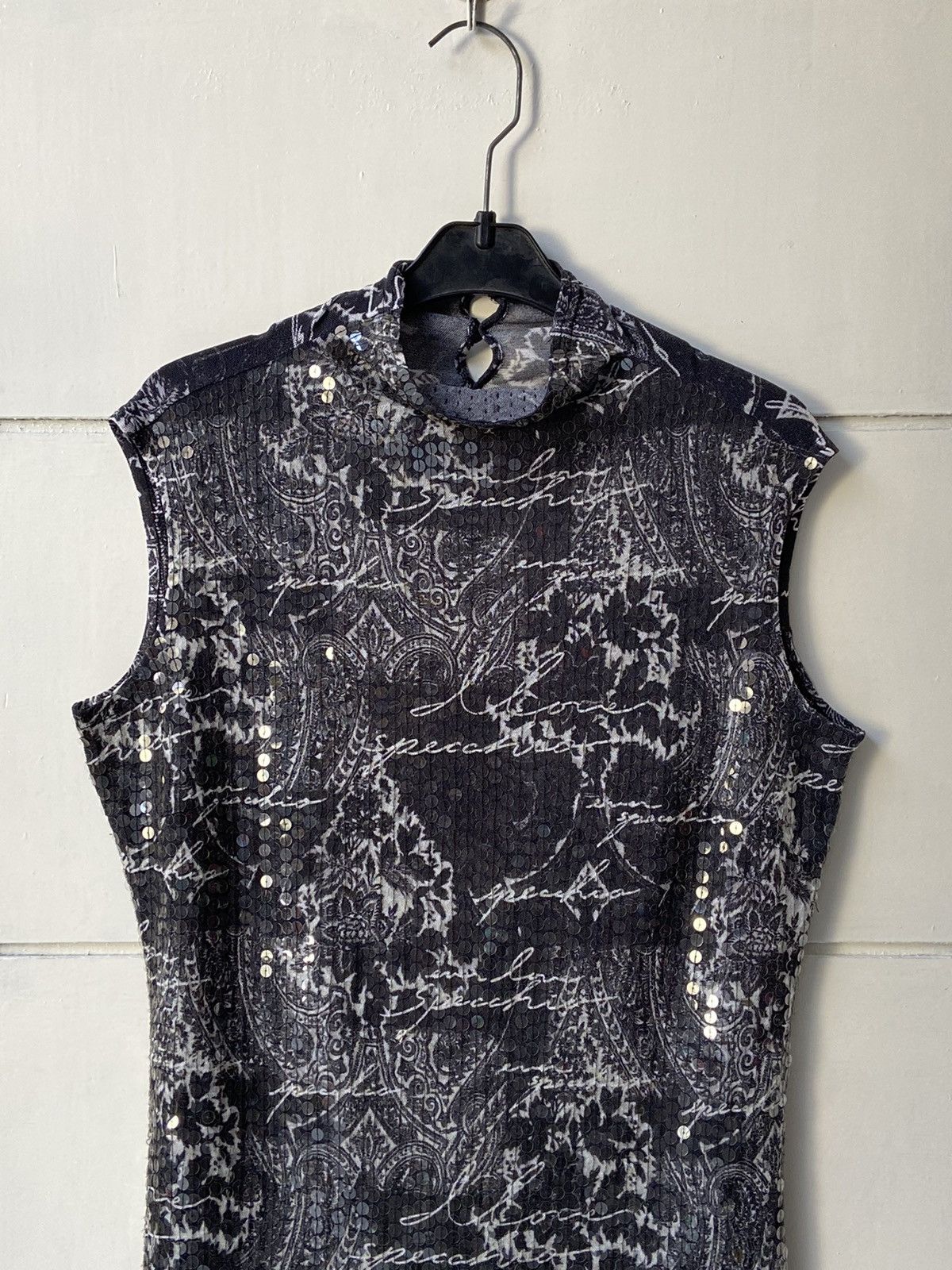Designer × Japanese Brand × Seditionaries SPECCHIO Black Sleeveless Size US S / EU 44-46 / 1 - 2 Thumbnail
