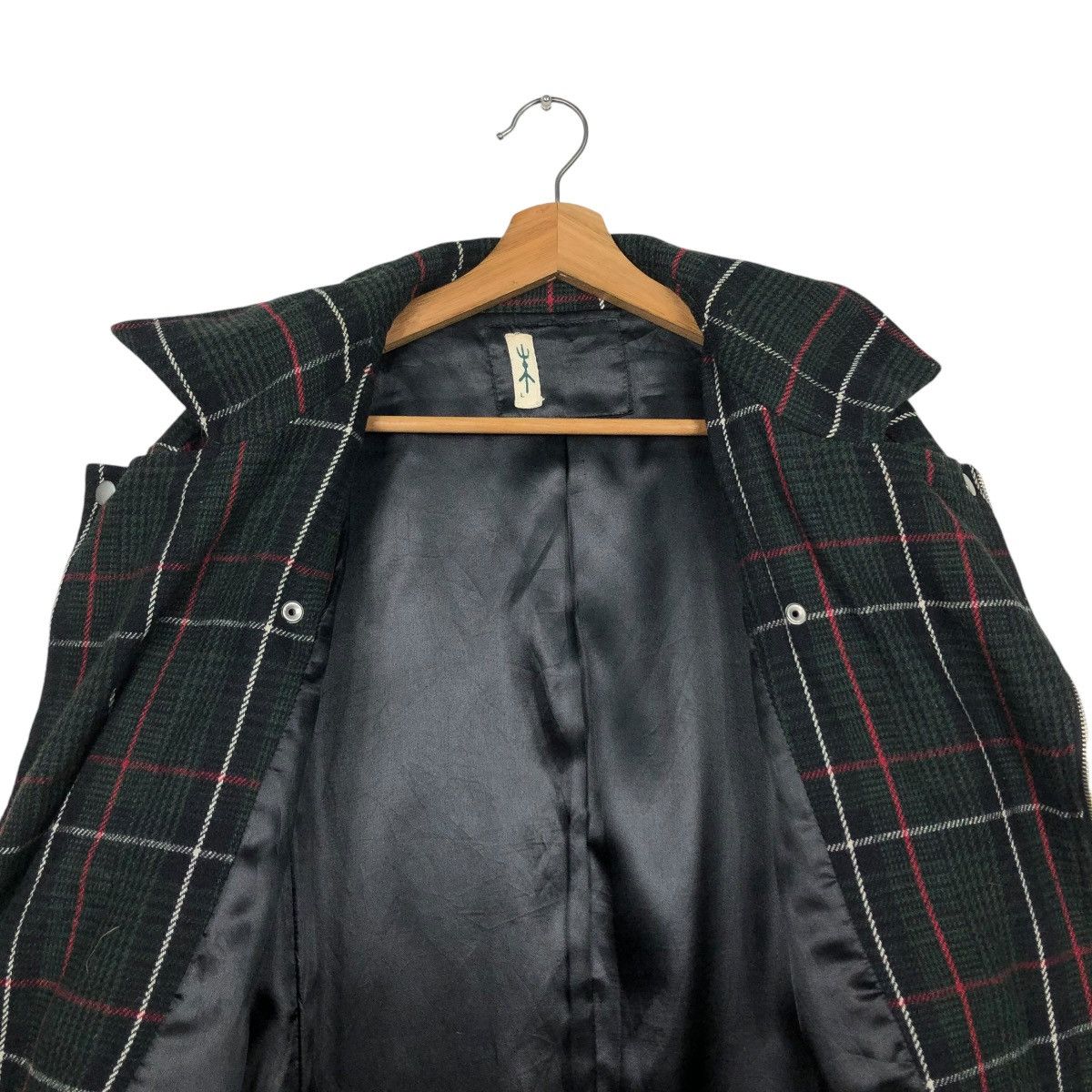 Japanese Brand 🔥VINTAGE BIKER JACKET DOUBLE COLLAR HIKARI ISSEY MIYAKE Size US L / EU 52-54 / 3 - 16 Thumbnail