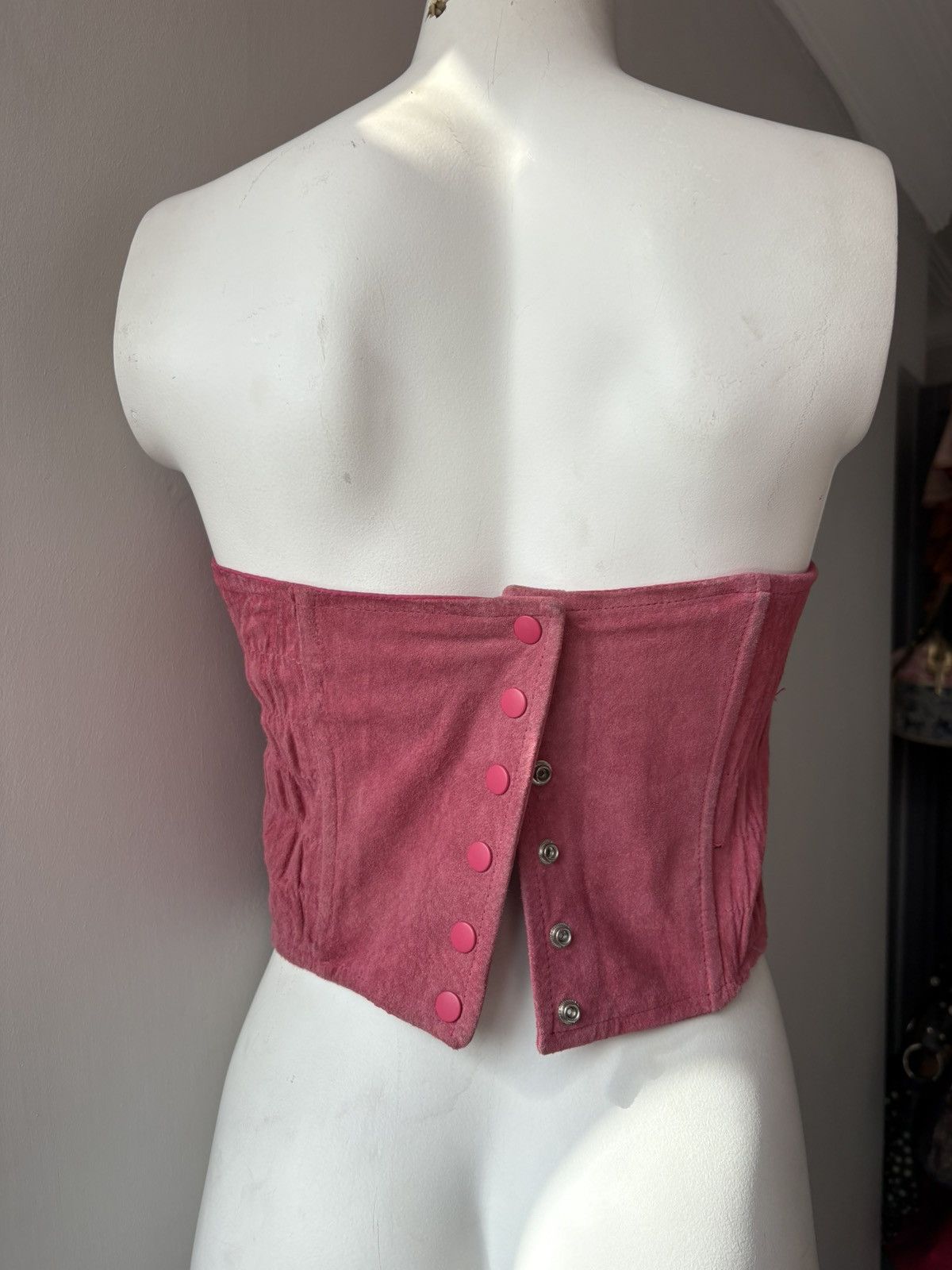 Vintage Vintage leather bustier Size M / US 6-8 / IT 42-44 - 9 Thumbnail