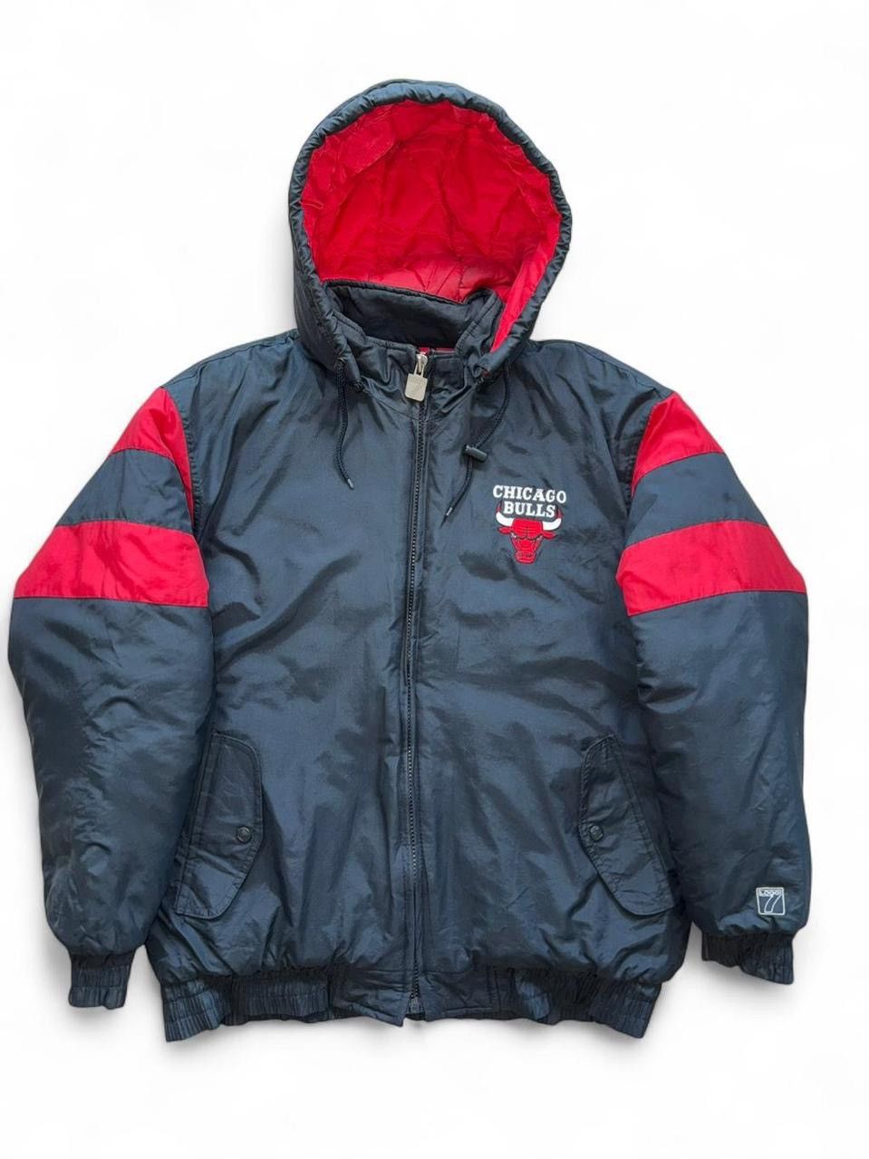 Logo 7 Vintage Chicago Bulls Puffer Jacket Logo 7 Size US L / EU 52-54 / 3 - 2 Thumbnail