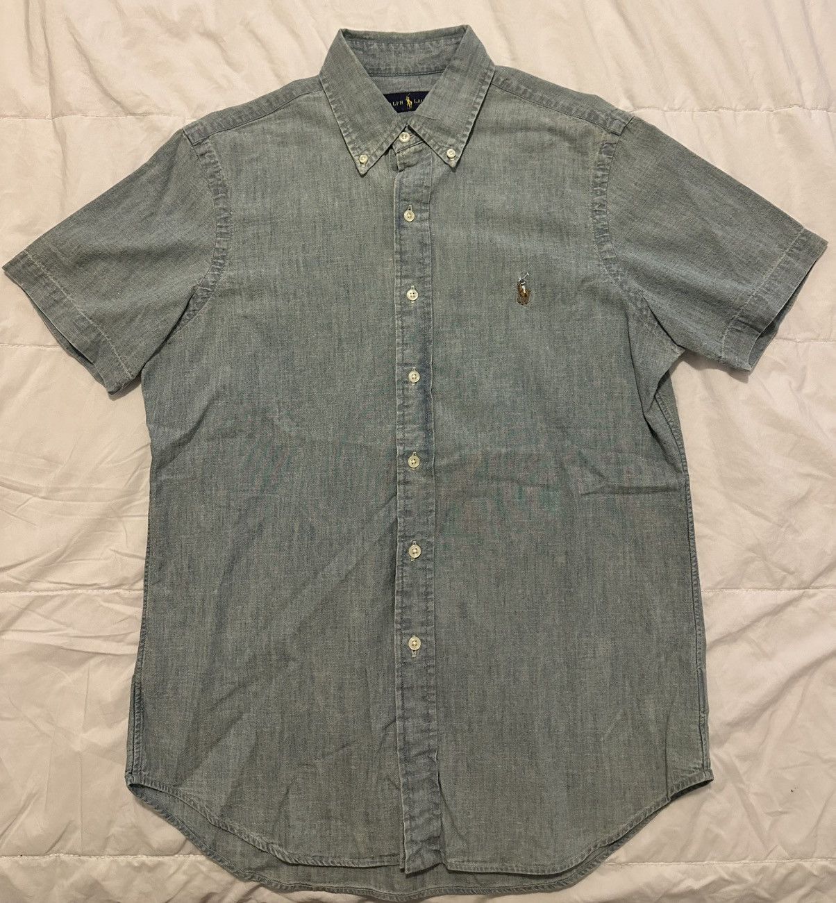 Polo Ralph Lauren Denim-style Ralph Lauren short sleeve button-up Size US S / EU 44-46 / 1 - 2 Thumbnail