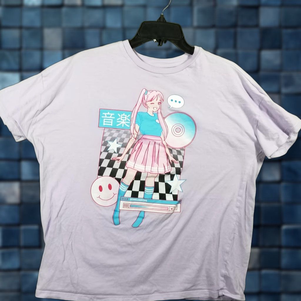 Hot Topic VINTAGE Hot Topic Anime T-Shirt Womens Medium Purple Sailor Moon Graphic Tee Short Sleeve Y2K Kawaii Size M / US 6-8 / IT 42-44 - 1 Thumbnail