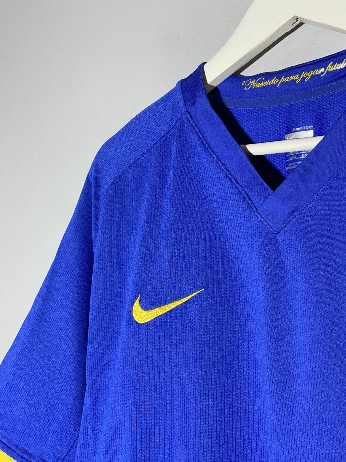 Nike × Vintage National Team Brazil Nike 2008 Home Y2k Football Shirt Size US XL / EU 56 / 4 - 5 Thumbnail