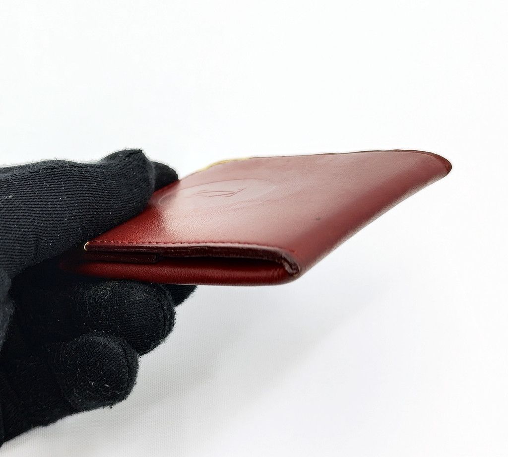 Cartier CARTIER burgundy full leather button coin case Size ONE SIZE - 7 Thumbnail