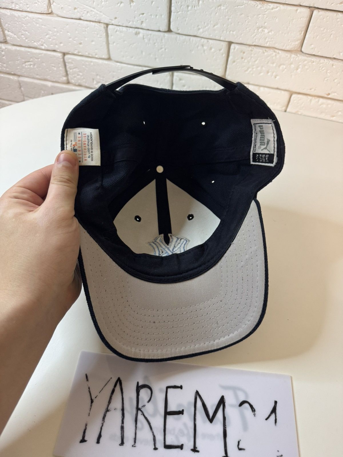 Puma New York Yankees Puma vintage cap hat Size ONE SIZE - 4 Thumbnail