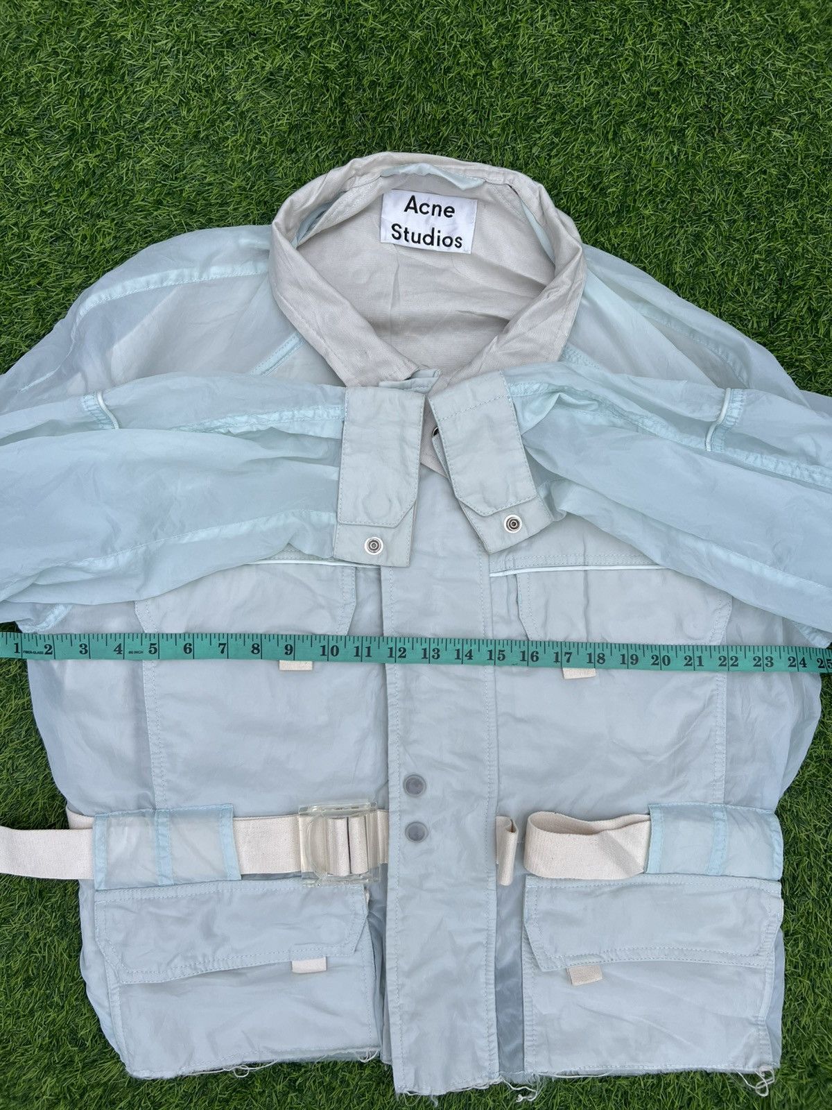 Acne Studios Acne Studios "Distressed Utility" Sheer Field Jacket-M EU/48 Size US M / EU 48-50 / 2 - 12 Thumbnail