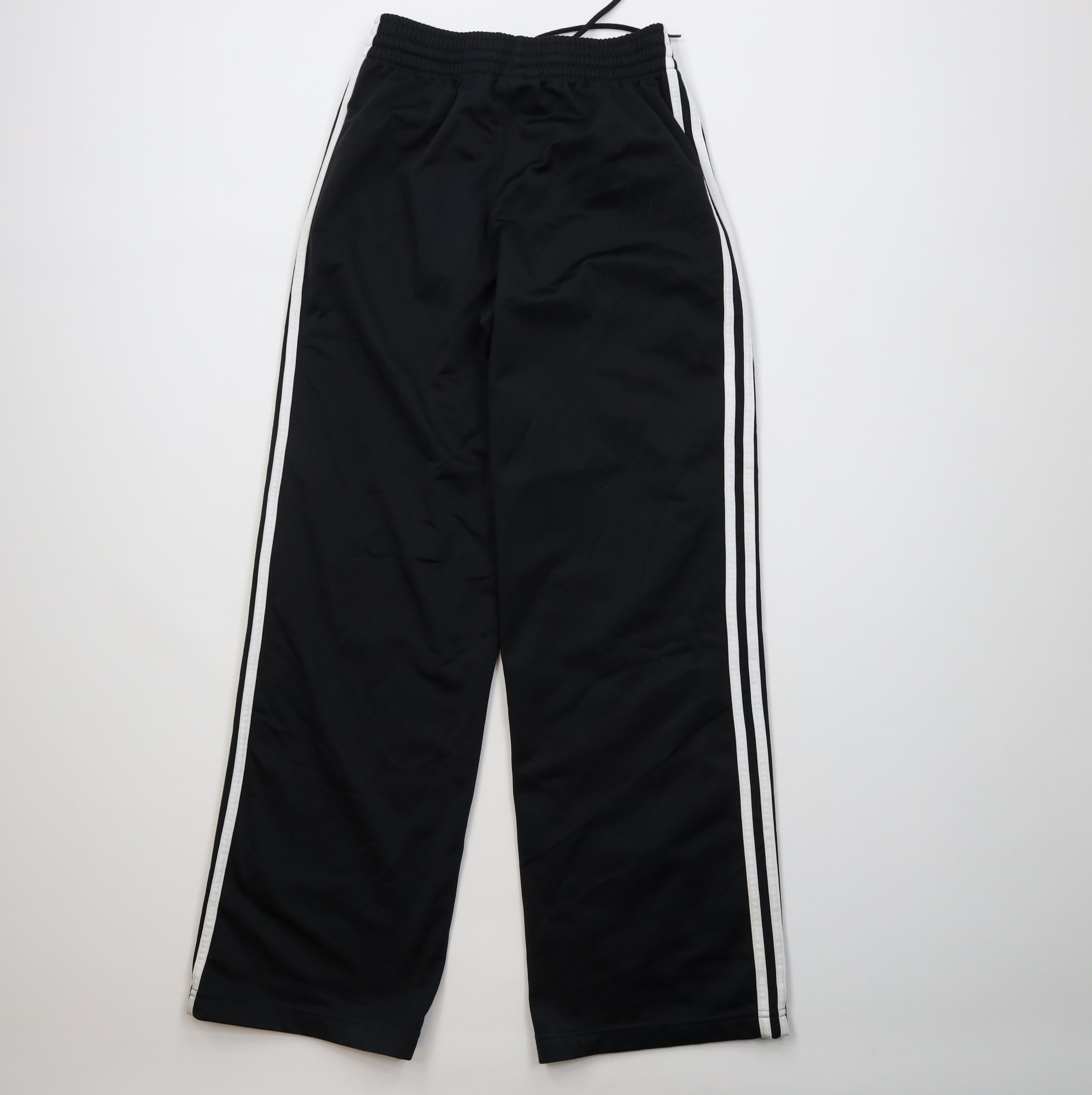 Adidas Vintage Y2K Adidas Striped Wide Leg Sweatpants Pants Black Size US 34 / EU 50 - 12 Thumbnail