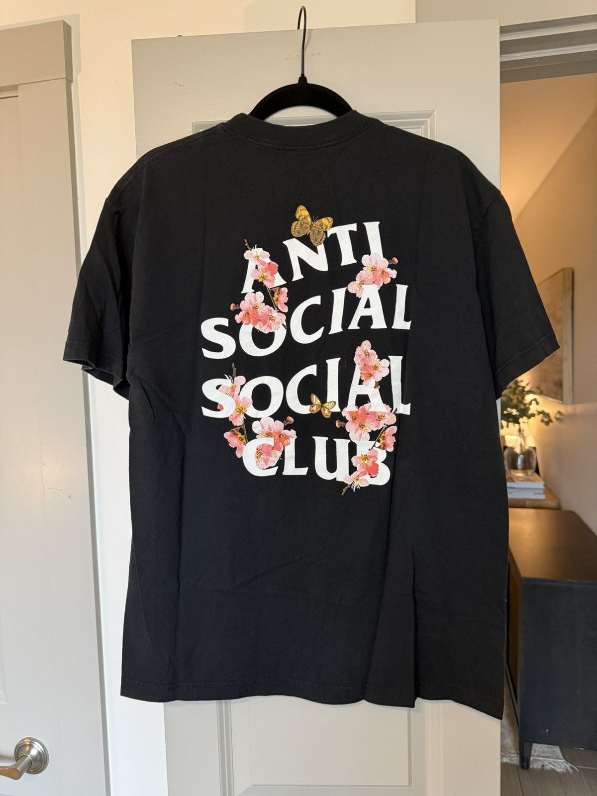 Anti Social Social Club Kkoch Black Tee