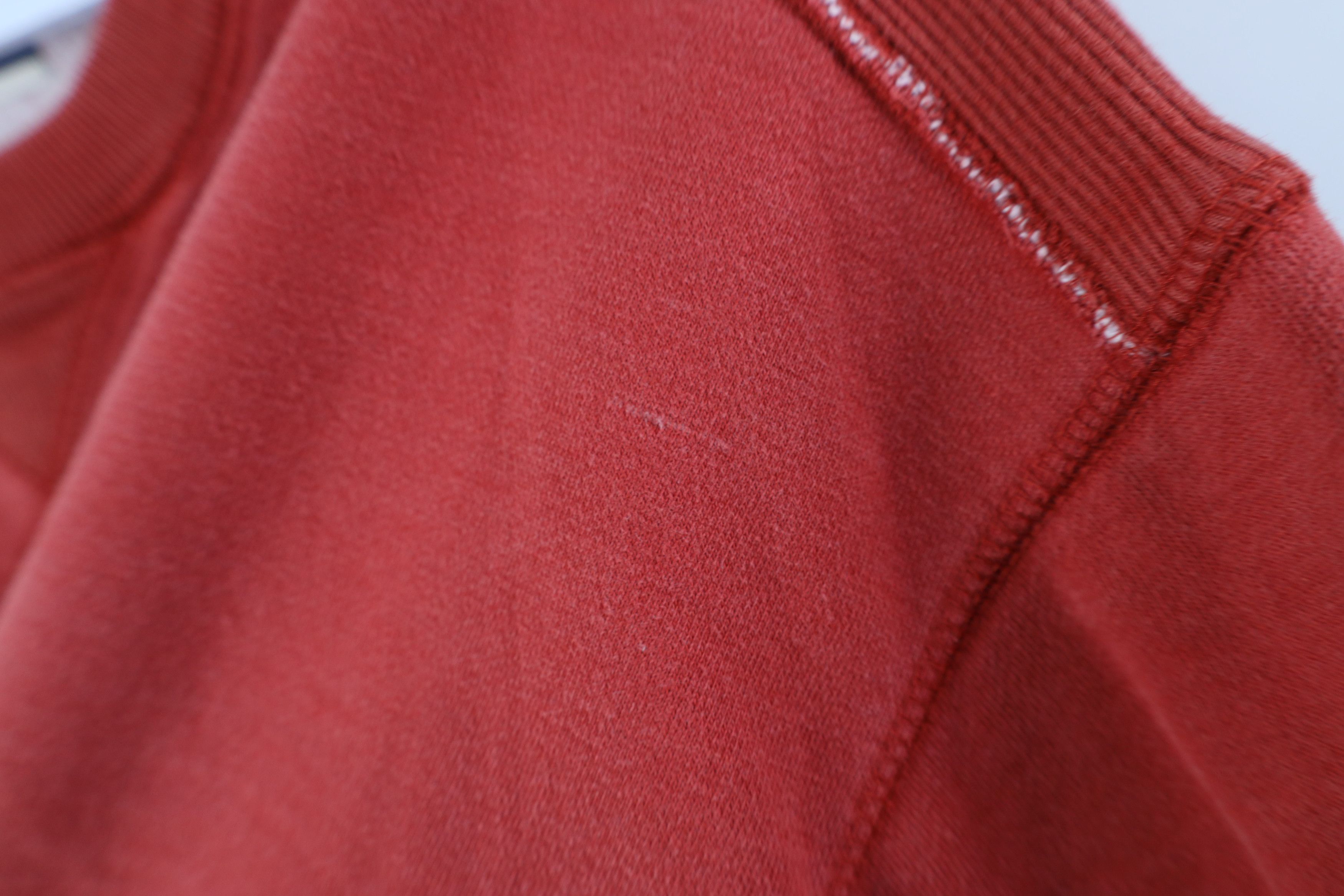 Gap Vintage 90s Y2K Gap Spell Out Heavy Crewneck Sweatshirt Red Size US XL / EU 56 / 4 - 6 Thumbnail