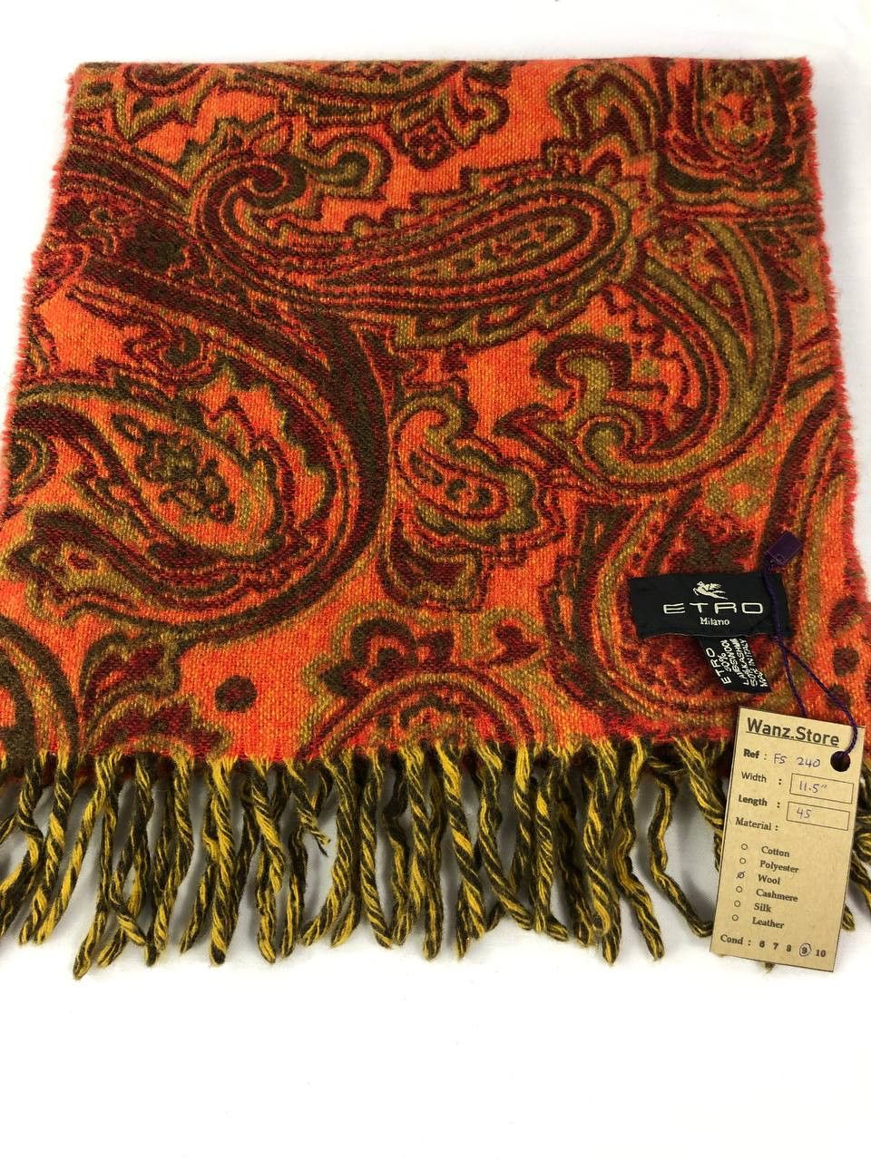 Etro Etro Paislee Scarf / Muffler / Neckwear FS240 Size ONE SIZE - 7 Thumbnail