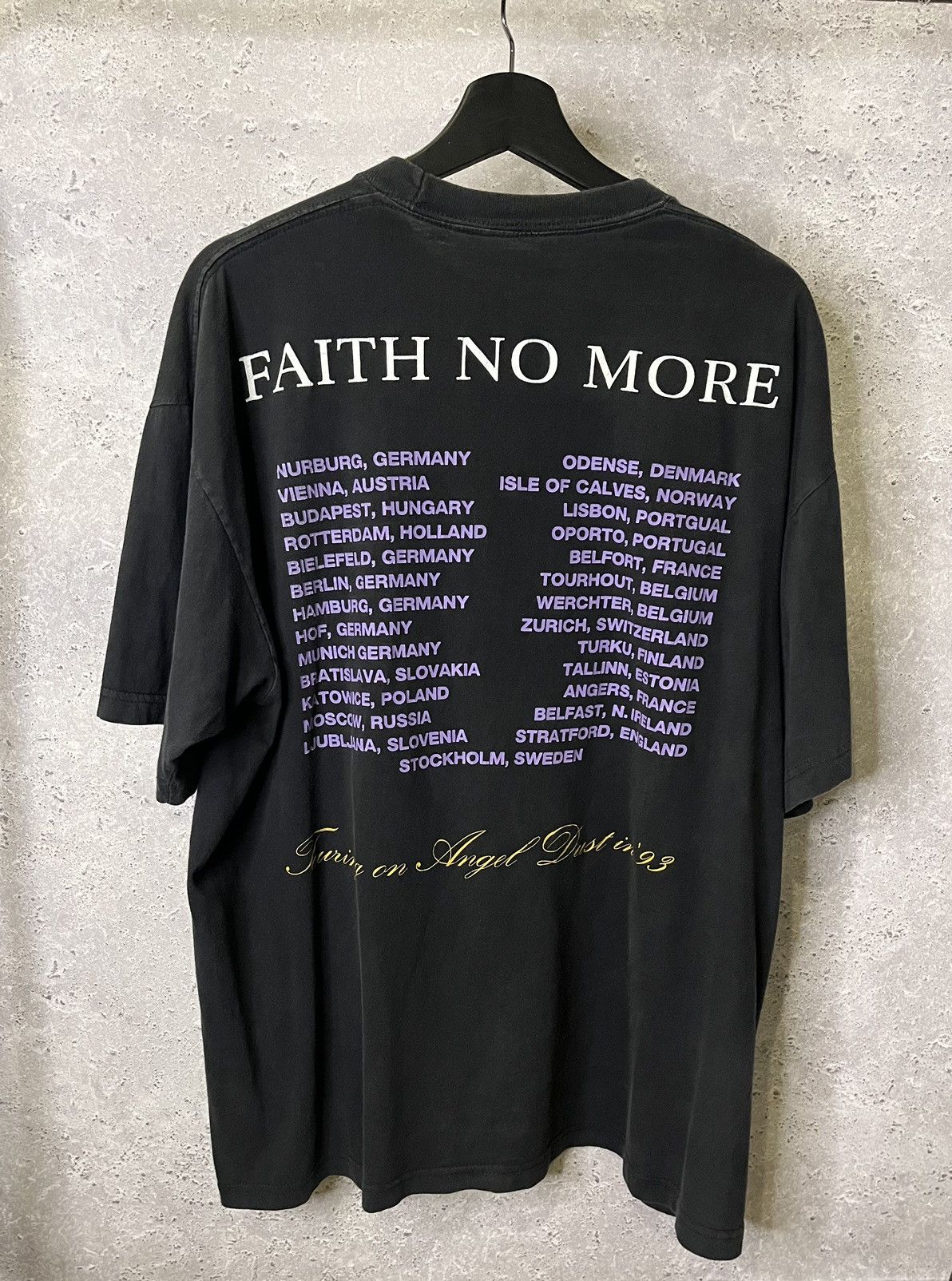 Band Tees × Vintage FAITH NO MORE Angel Dust 93 Size US XL / EU 56 / 4 - 3 Thumbnail