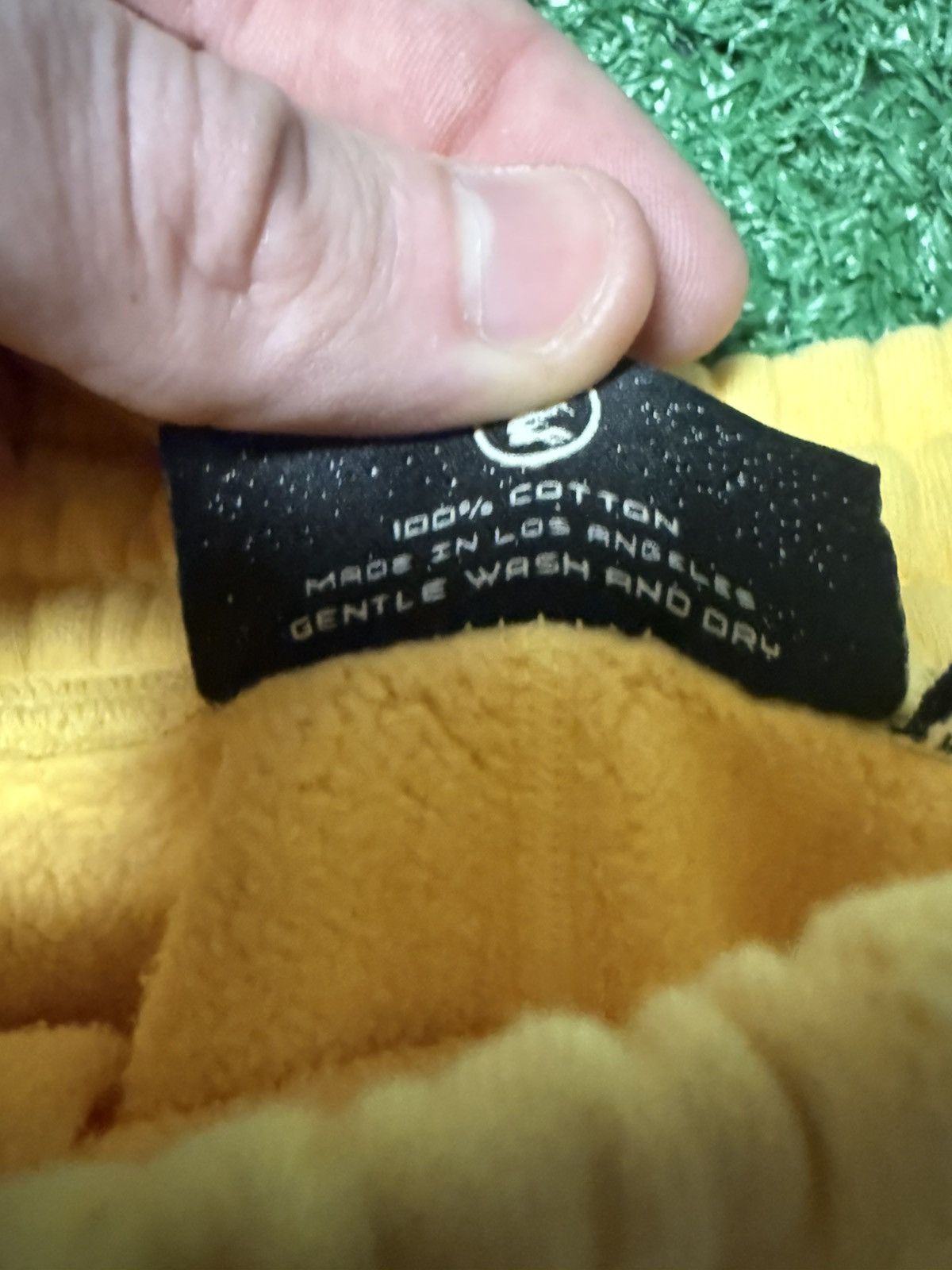 HELLSTAR Hellstar black/yellow baggy sweats Size US 36 / EU 52 - 4 Thumbnail