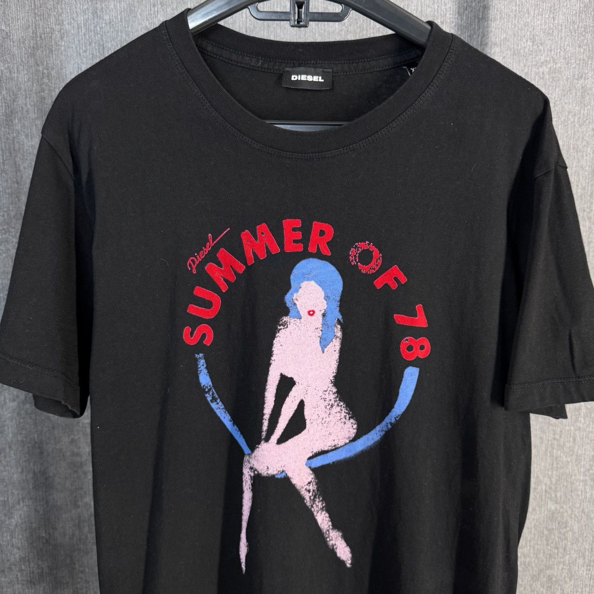 Diesel Diesel t shirt big logo y2k Summer Of 78 Size US L / EU 52-54 / 3 - 2 Thumbnail