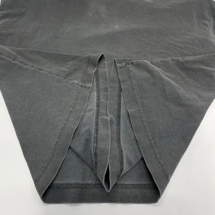 Other Balenciaga Gray Logo Print Short Sleeve T-Shirt 0079-2507 Size XS / US 0-2 / IT 36-38 - 7 Thumbnail