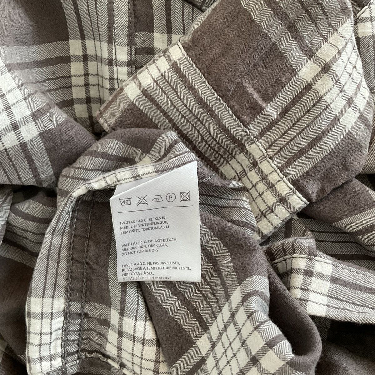 Acne Studios Acne Pop Classics Checkered Shirt - Size M Size US M / EU 48-50 / 2 - 5 Thumbnail