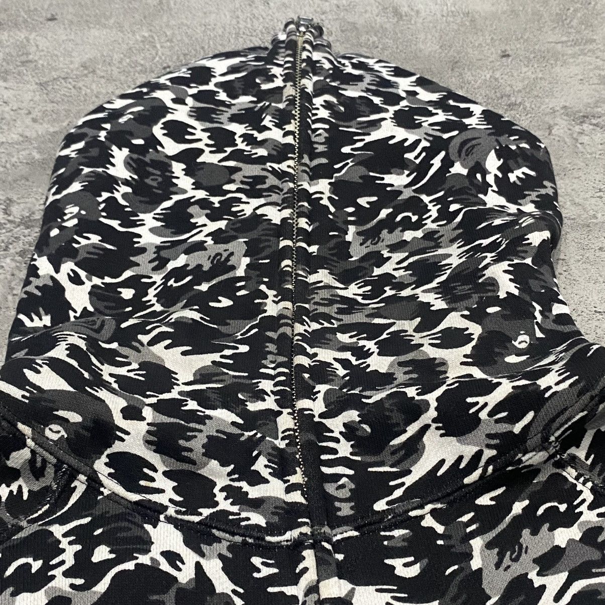 Bape Bape Ladies Leopard Camo Fullzip Hoodie Size XXS / US 00 / IT 34 - 6 Thumbnail