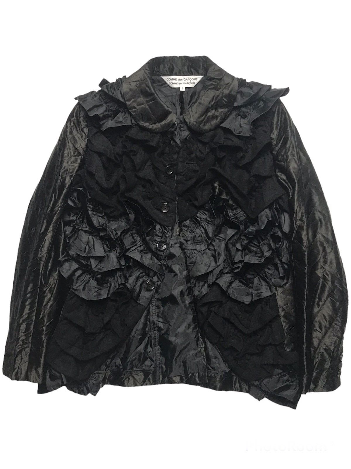 Comme des Garcons Fall 2018 Ruffled Jacket Size US S / EU 44-46 / 1 - 2 Thumbnail