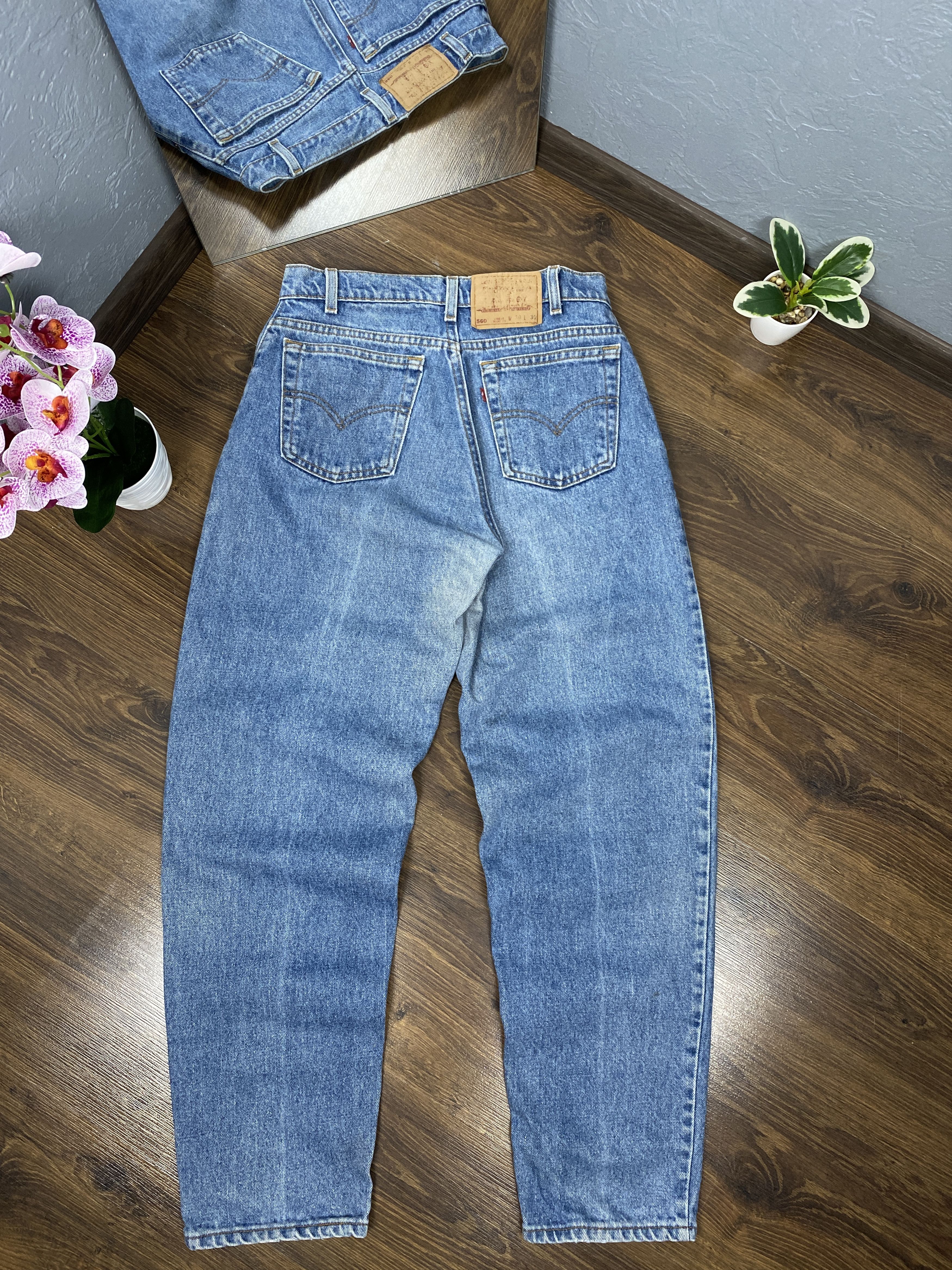 Levi's × Levi's Vintage Clothing Levi's 560 vintage jeans denim pants Made in USA Loose fit Size US 30 / EU 46 - 1 Thumbnail