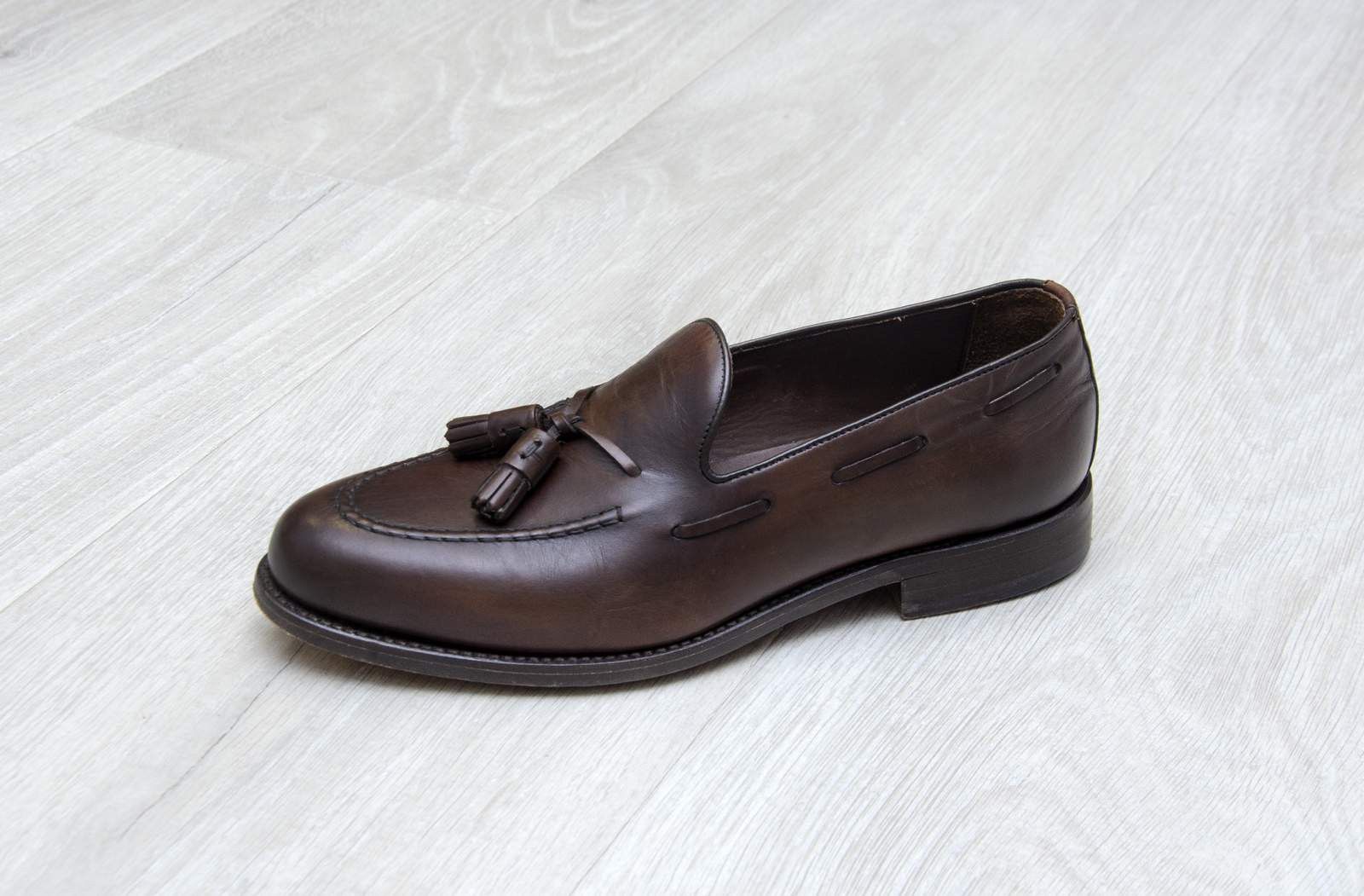 Berwick 1707 Berwick 8491-KP10 Cordovan Red Brown Loafers size 7 1/2 Size US 7.5 / EU 40-41 - 1 Thumbnail