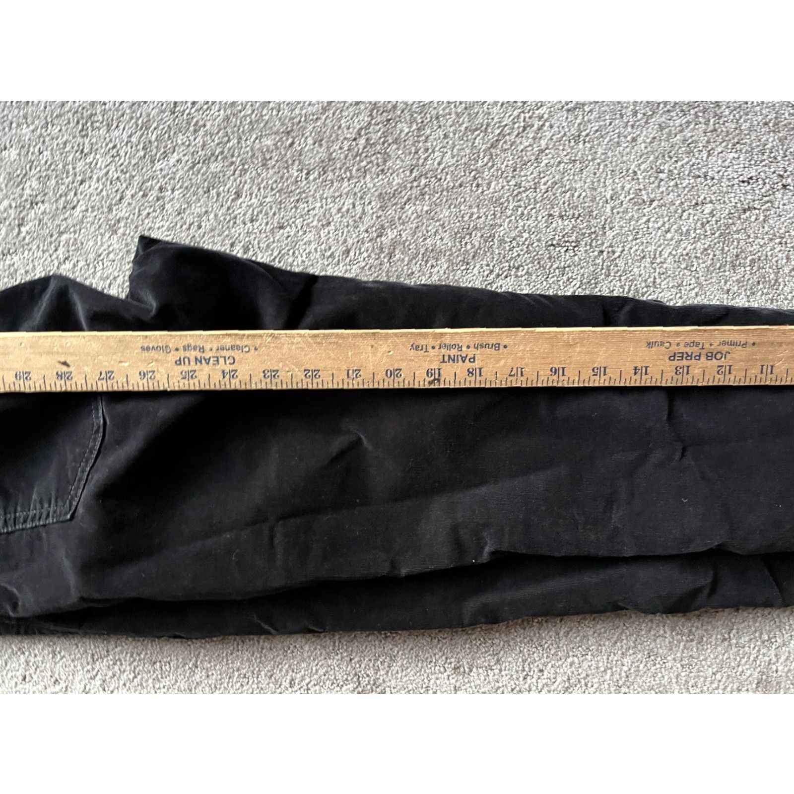 Gap VINTAGE Gap Velvet Legging Jeans Women’s Size 8 / 29" Waist Black Ankle Pants Womens Size 30" / US 8 / IT 44 - 6 Thumbnail