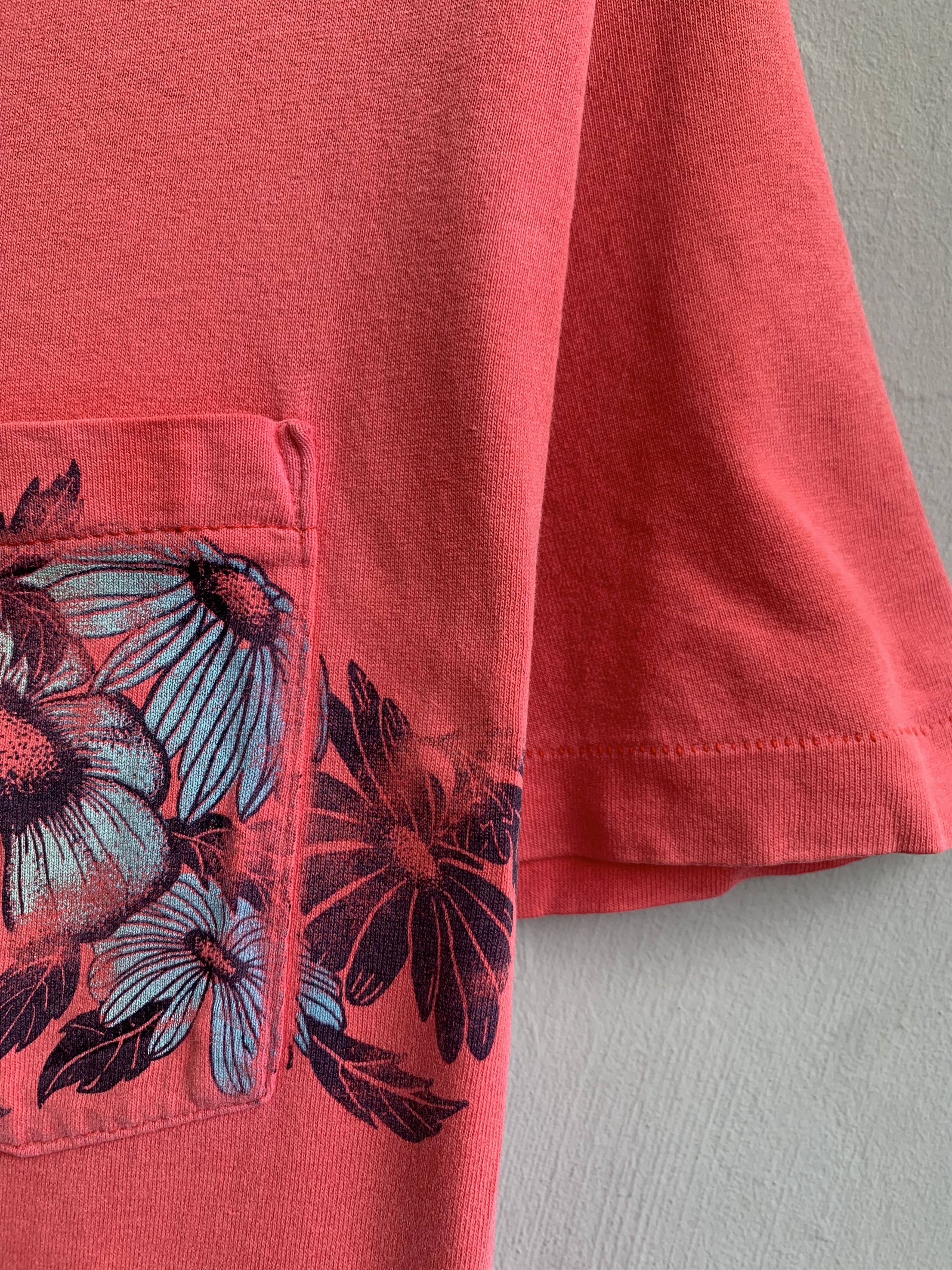 Vintage Floral Single Pocket Vintage Shirt Size US M / EU 48-50 / 2 - 3 Thumbnail