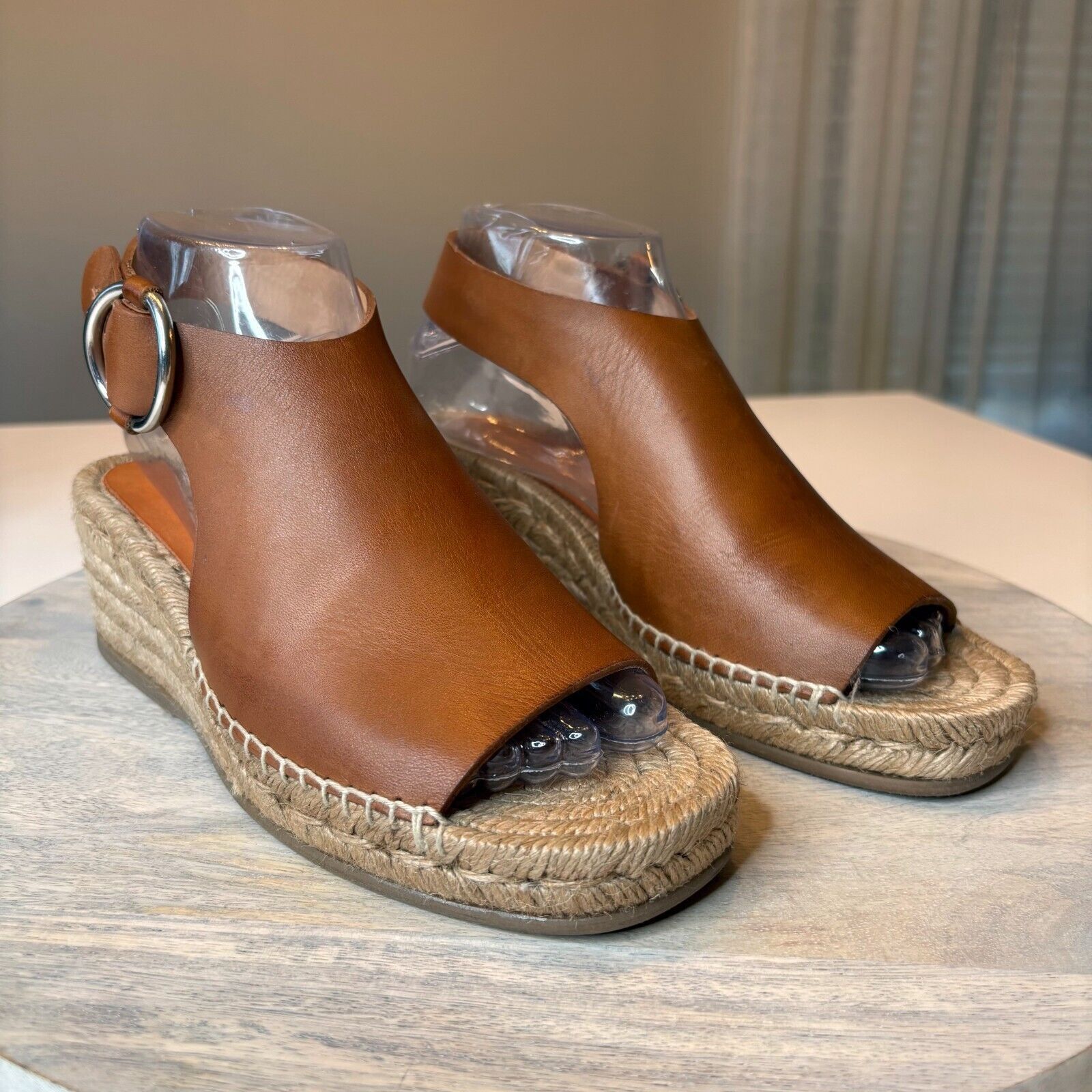 Rag & Bone Rag & Bone Espadrille Leather Wedge Sandals US Size 7.5 Size US 7.5 / IT 37.5 - 1 Thumbnail