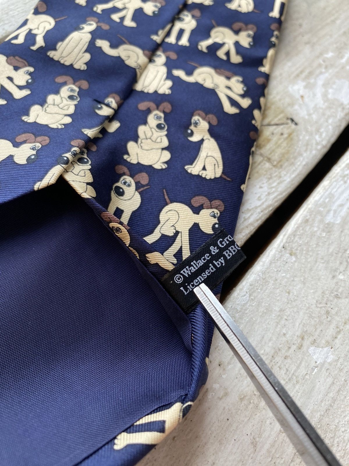 Cartoon Network × Vintage Wallace And Gromit 1989 vintage Tie Size ONE SIZE - 12 Thumbnail