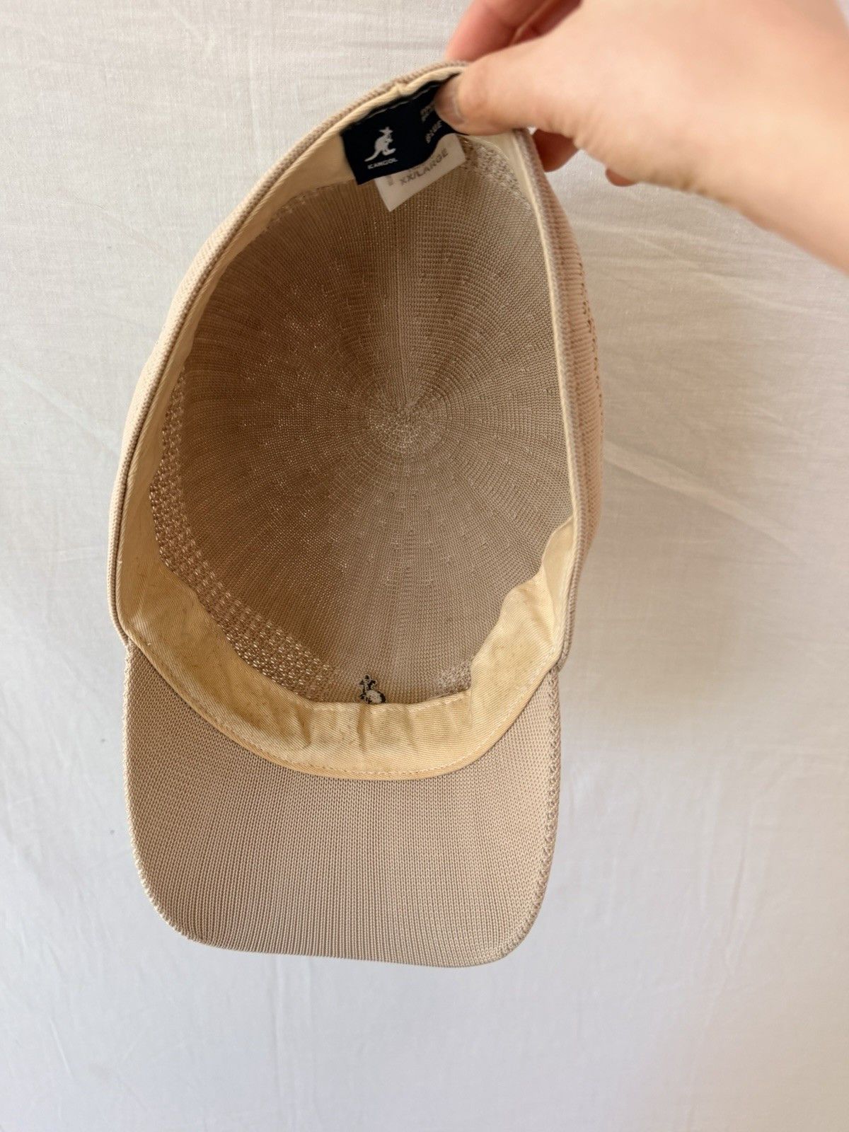 Kangol Kangol Tropic Ventair Spacecap Beige Knit Baseball Cap XXL Size ONE SIZE - 7 Thumbnail
