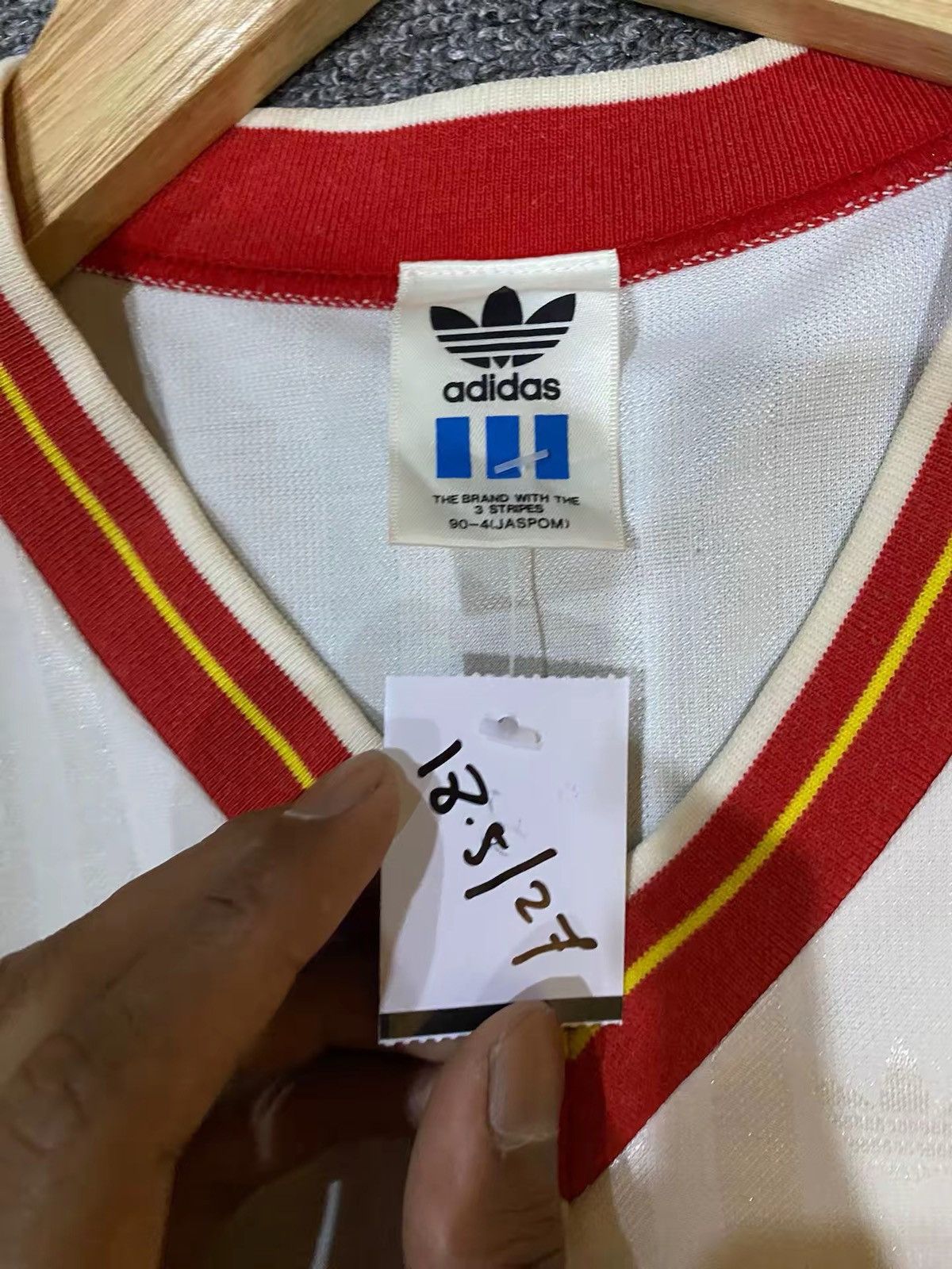 Adidas Adidas Vintage Jersey Nichidai Fujisawa 🇯🇵 Size US S / EU 44-46 / 1 - 2 Thumbnail