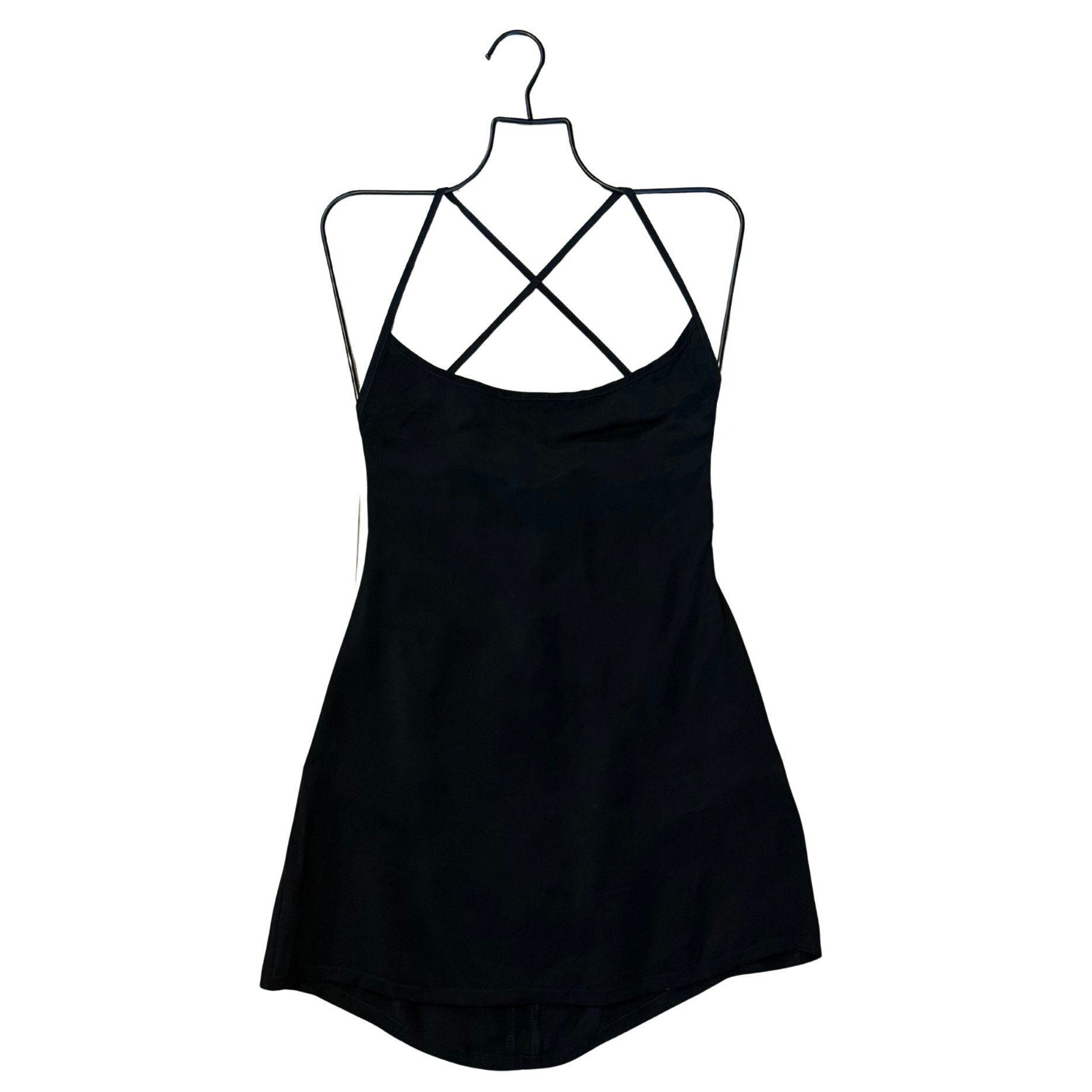 Other ANEMONE Black Strappy Open Back Mini Dress EUC Small Size S / US 4 / IT 40 - 1 Thumbnail